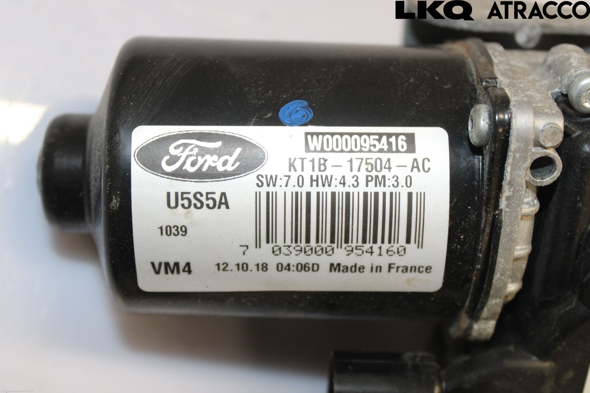 Ford TRANSIT/TOURNEO CONNECT 13-22 Torkarmotor Vindruta