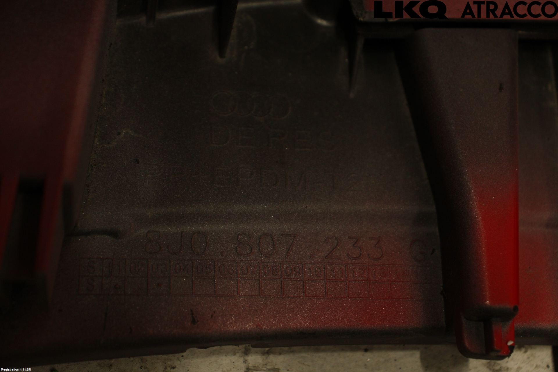 Audi TT/TTS 07-14 Stötfångarbeklädnad Fram