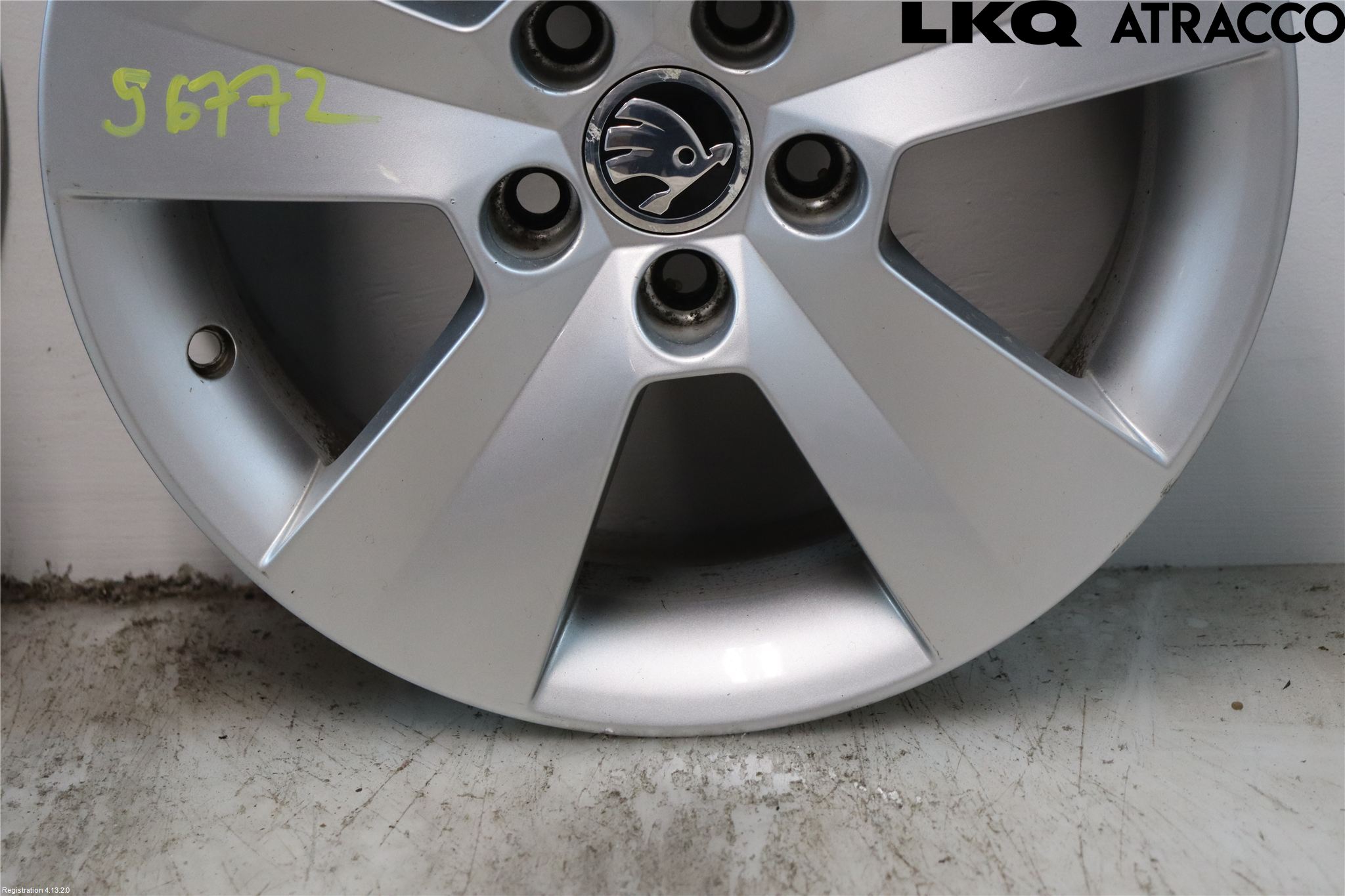 Skoda RAPID Fälgsats Aluminium