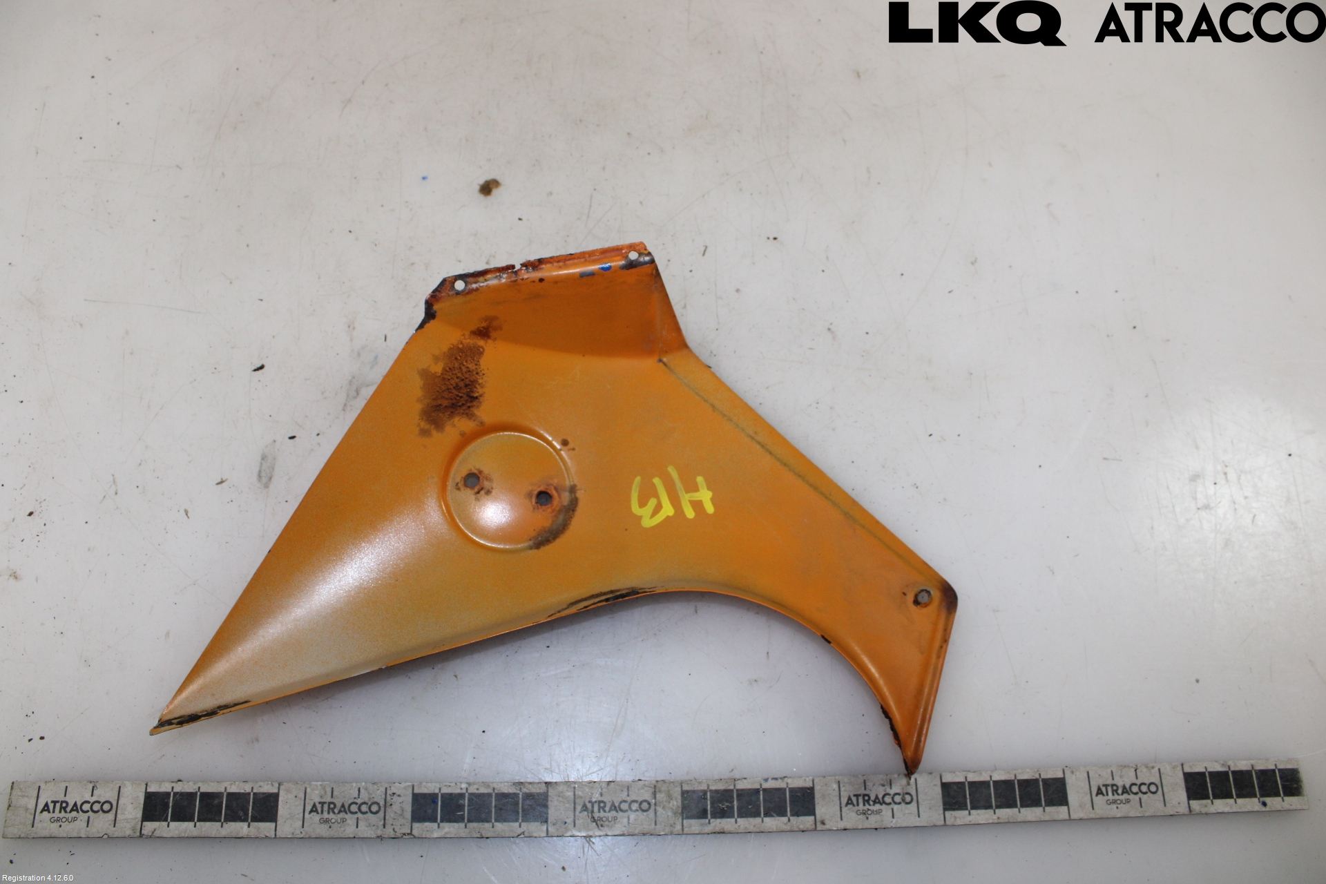 Saab 95/96 Deflektor Plåt-Plast Kylning
