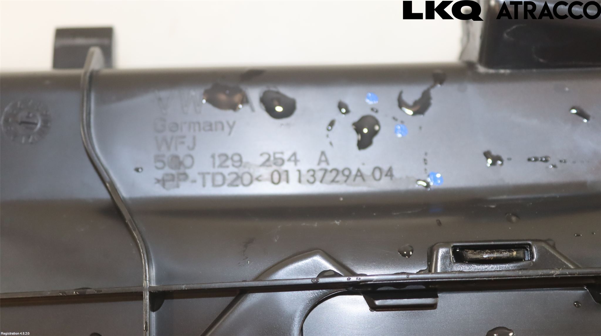 Volkswagen VW PASSAT 20-24 Deflektor Plåt-Plast Kylning