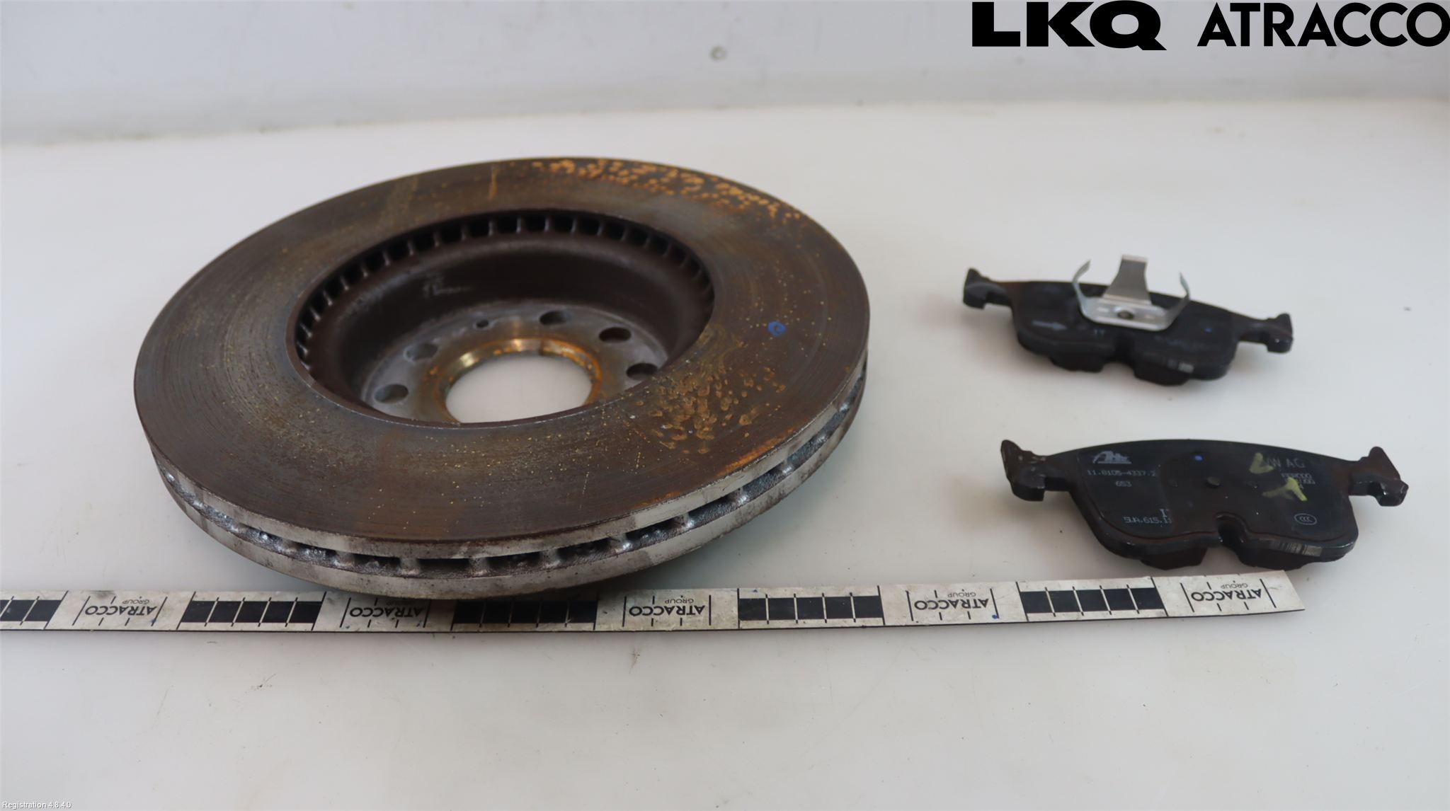 Volkswagen VW TIGUAN 24- Bromsskiva Fram