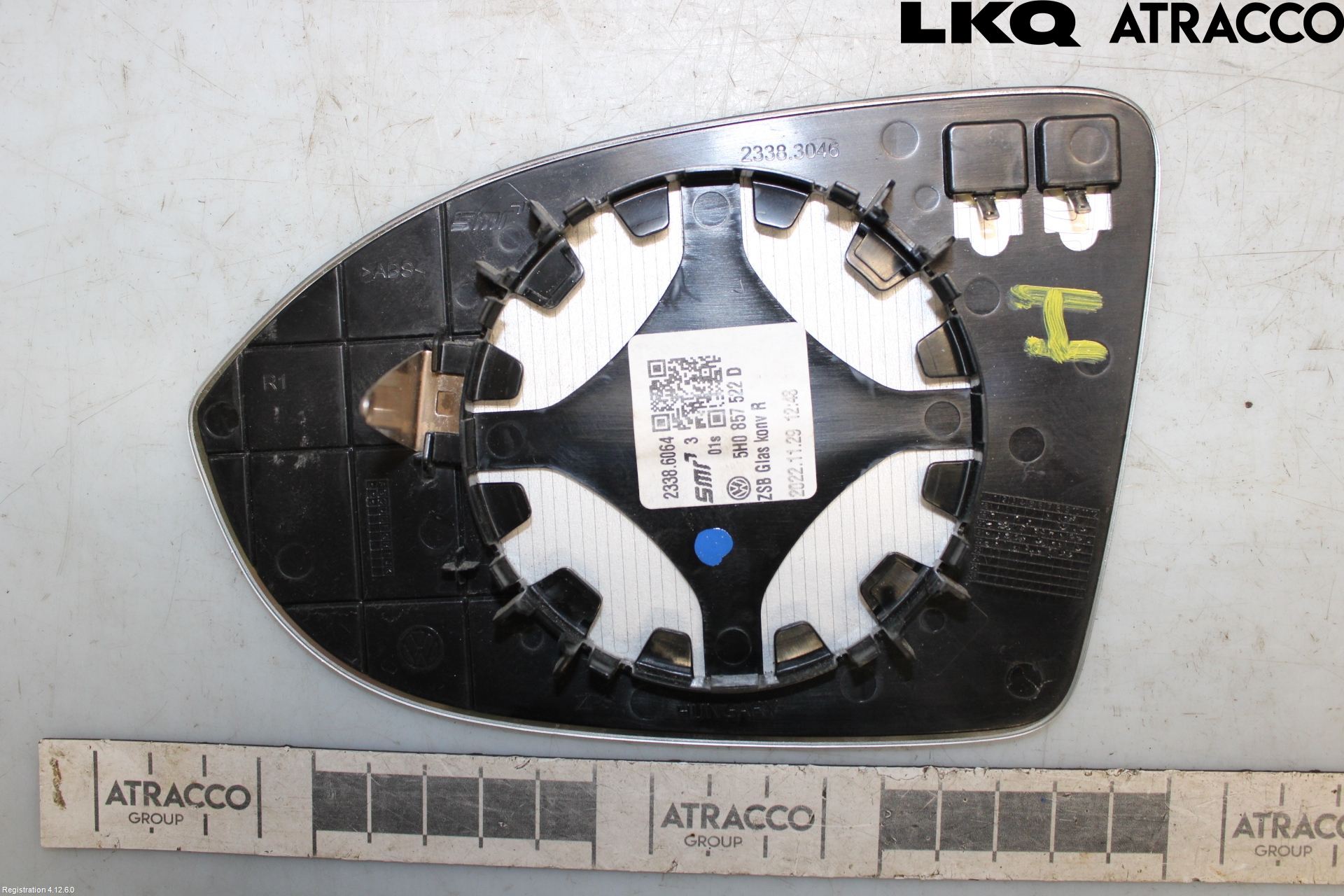 Volkswagen VW ID.3 21- Spegelglas Hö