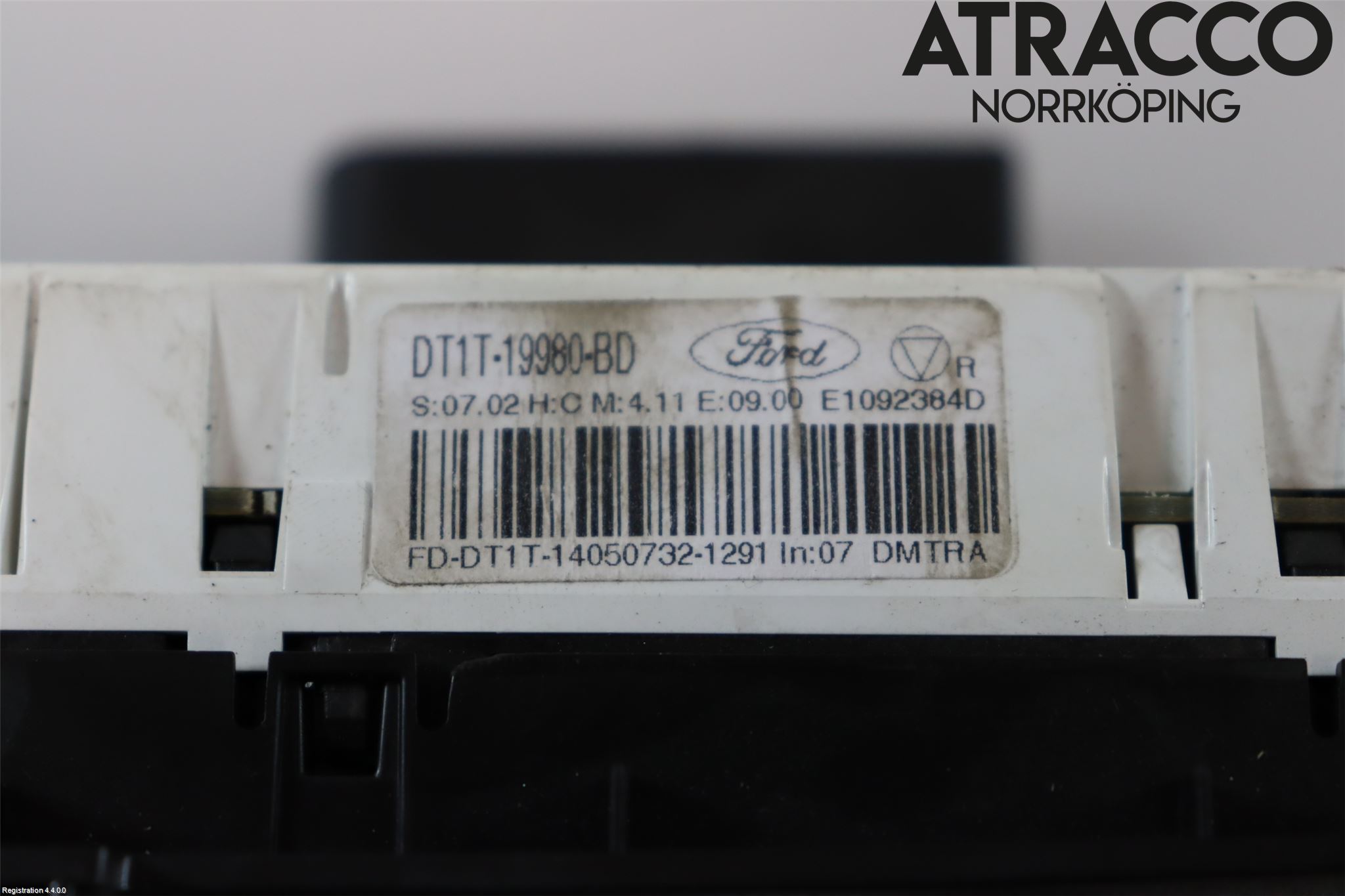 Ford TRANSIT/TOURNEO CONNECT 13-22 Värmereglage