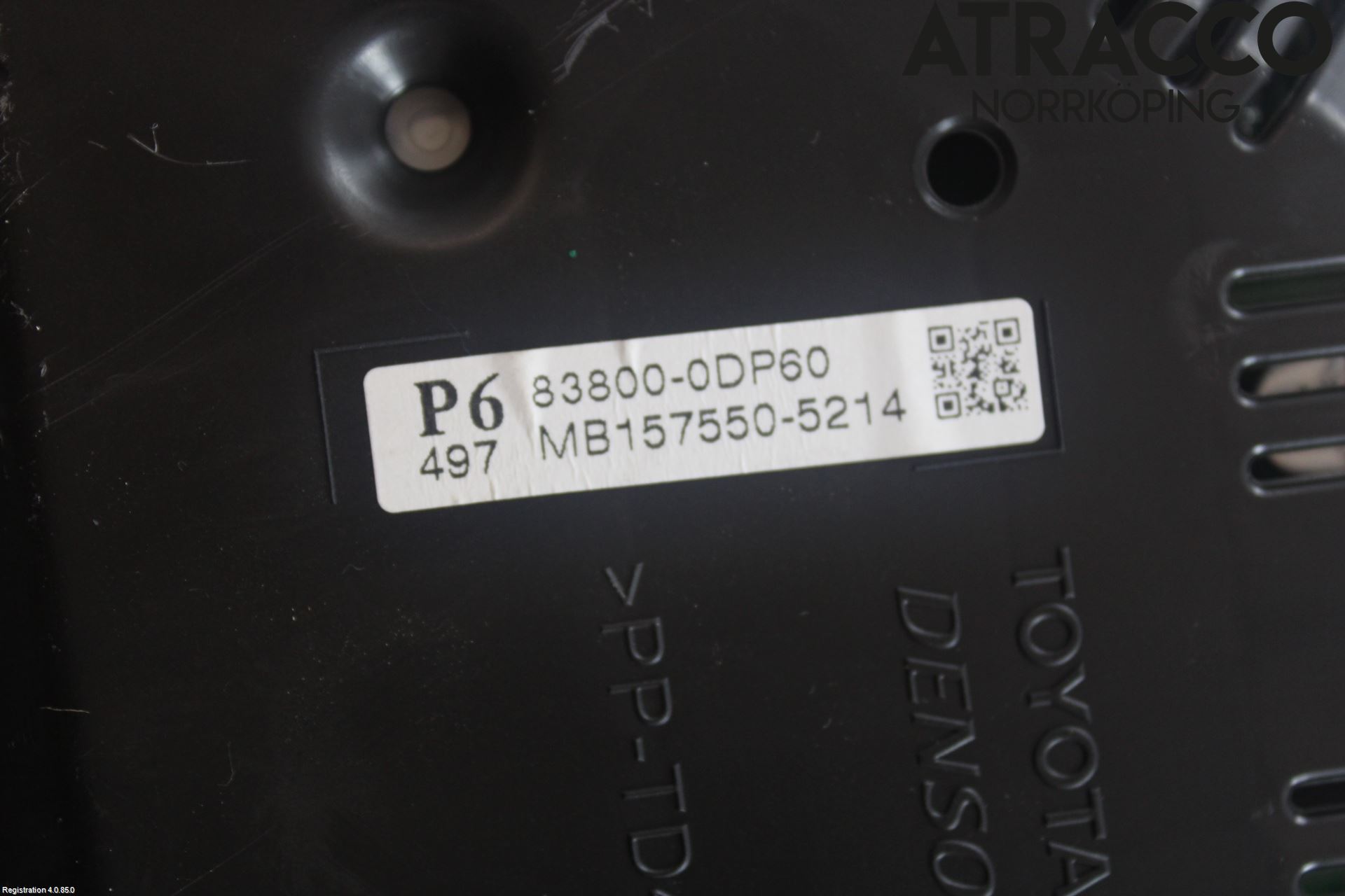 Toyota YARIS XP130 12-14 Instrument Komb