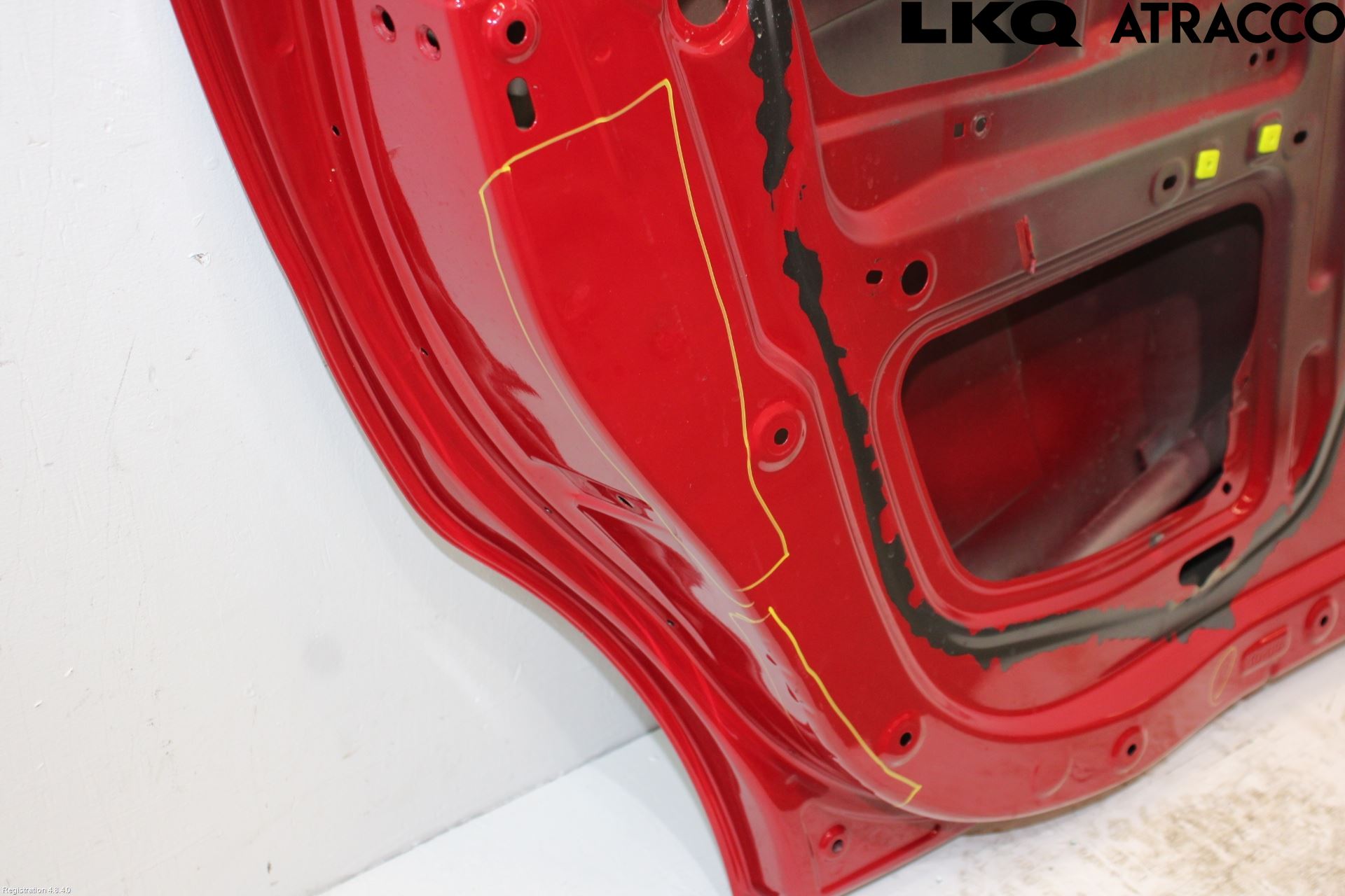 Toyota COROLLA VERSO 08-09 Dörr Bak Vänster