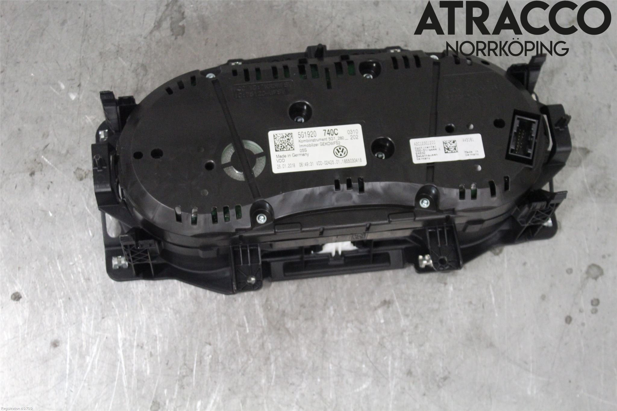 Volkswagen VW GOLF / E-GOLF VII 13-20 Instrument Komb