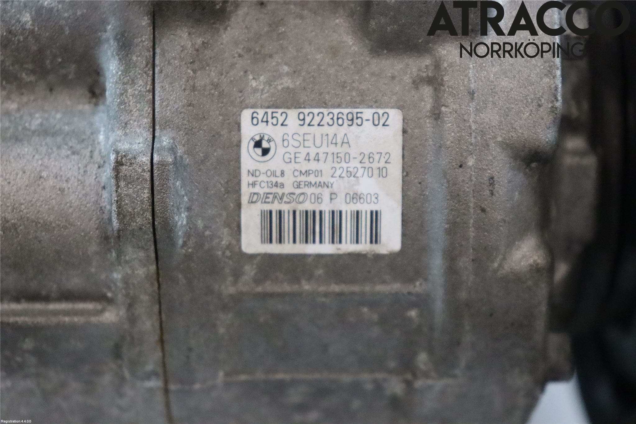 BMW 3 F30/F31/F80 12-19 Ac Kompressor