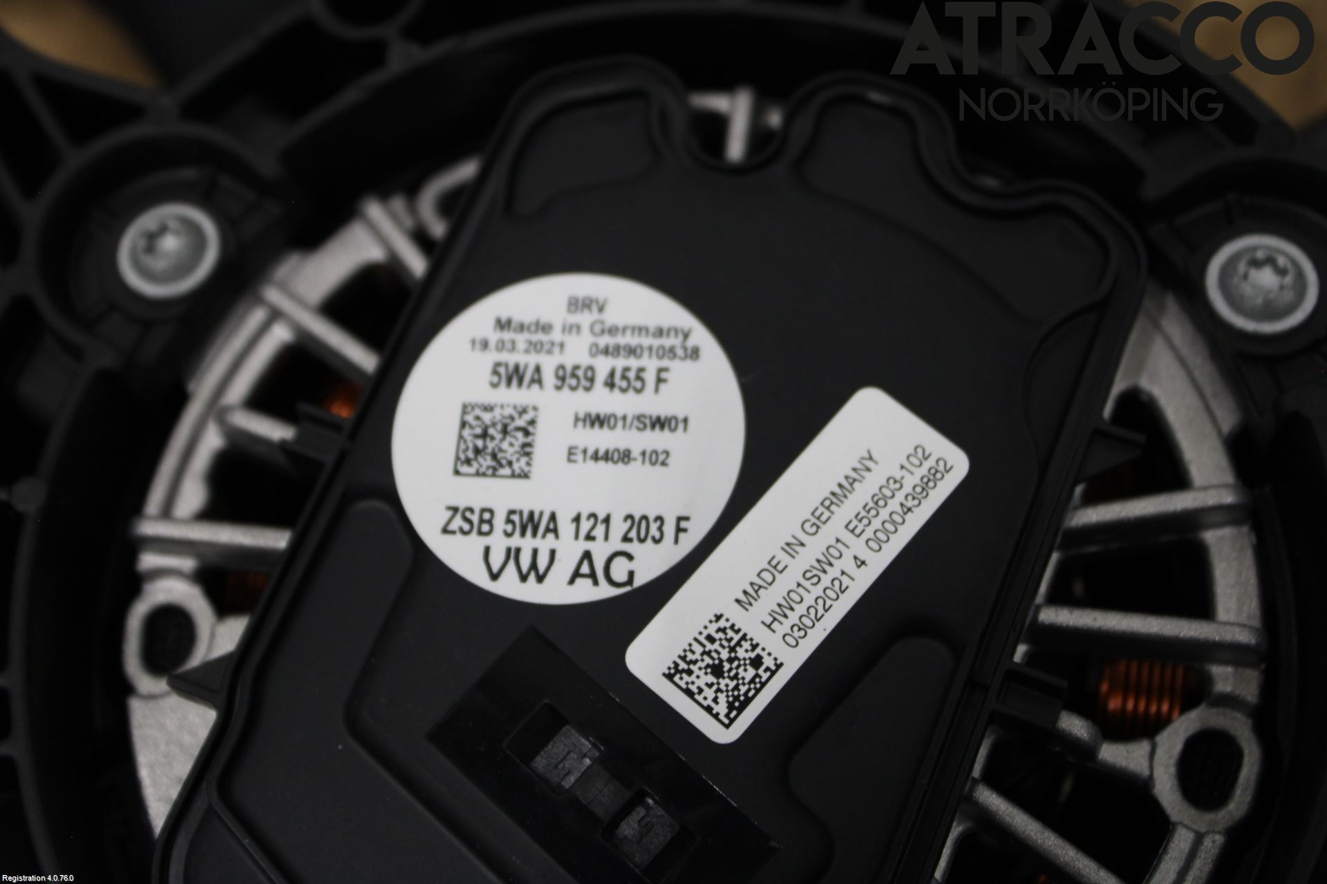 Audi A3/S3 8Y 21- Kylfläkt El