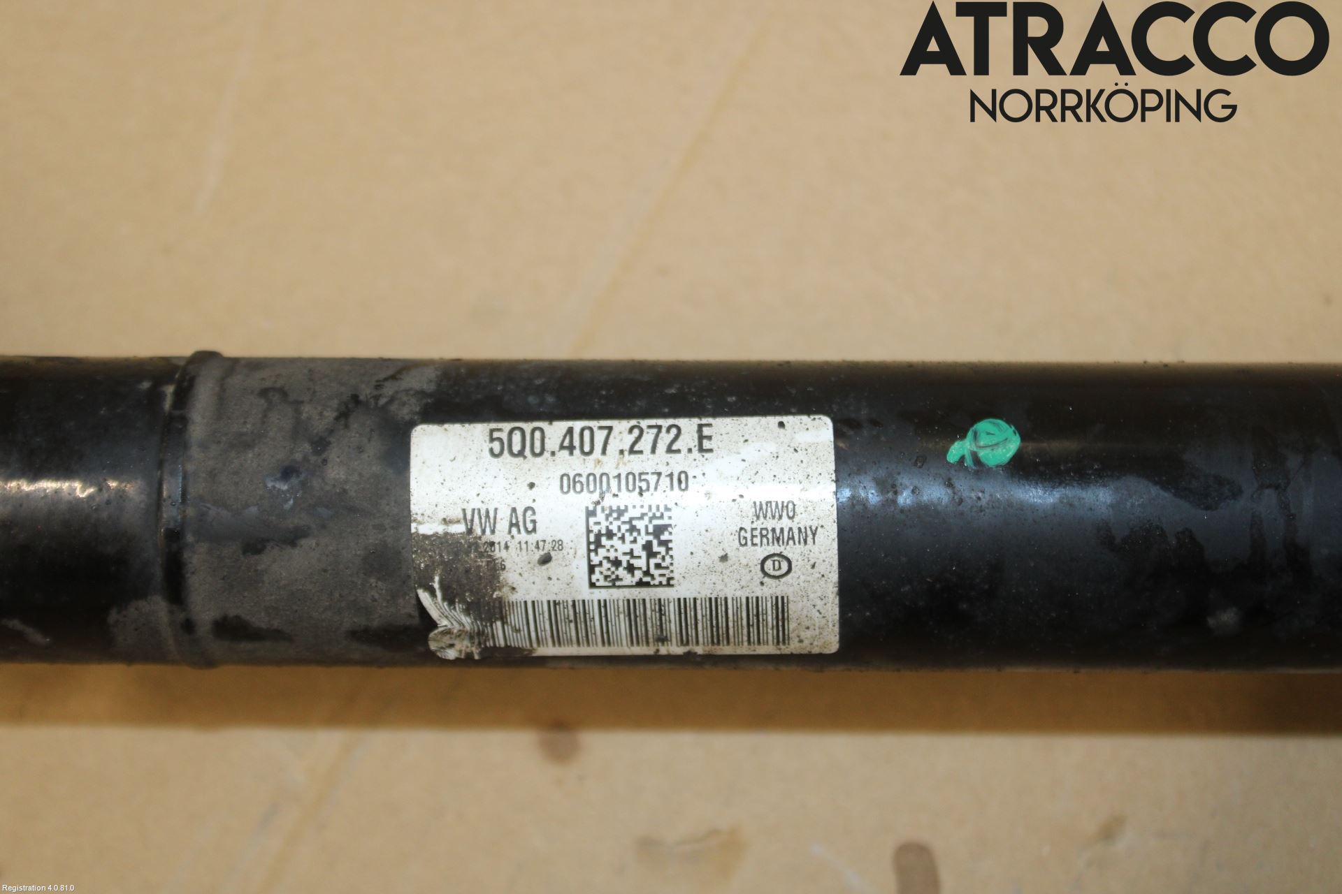 Volkswagen VW GOLF / E-GOLF VII 13-20 Drivaxel Fram Höger