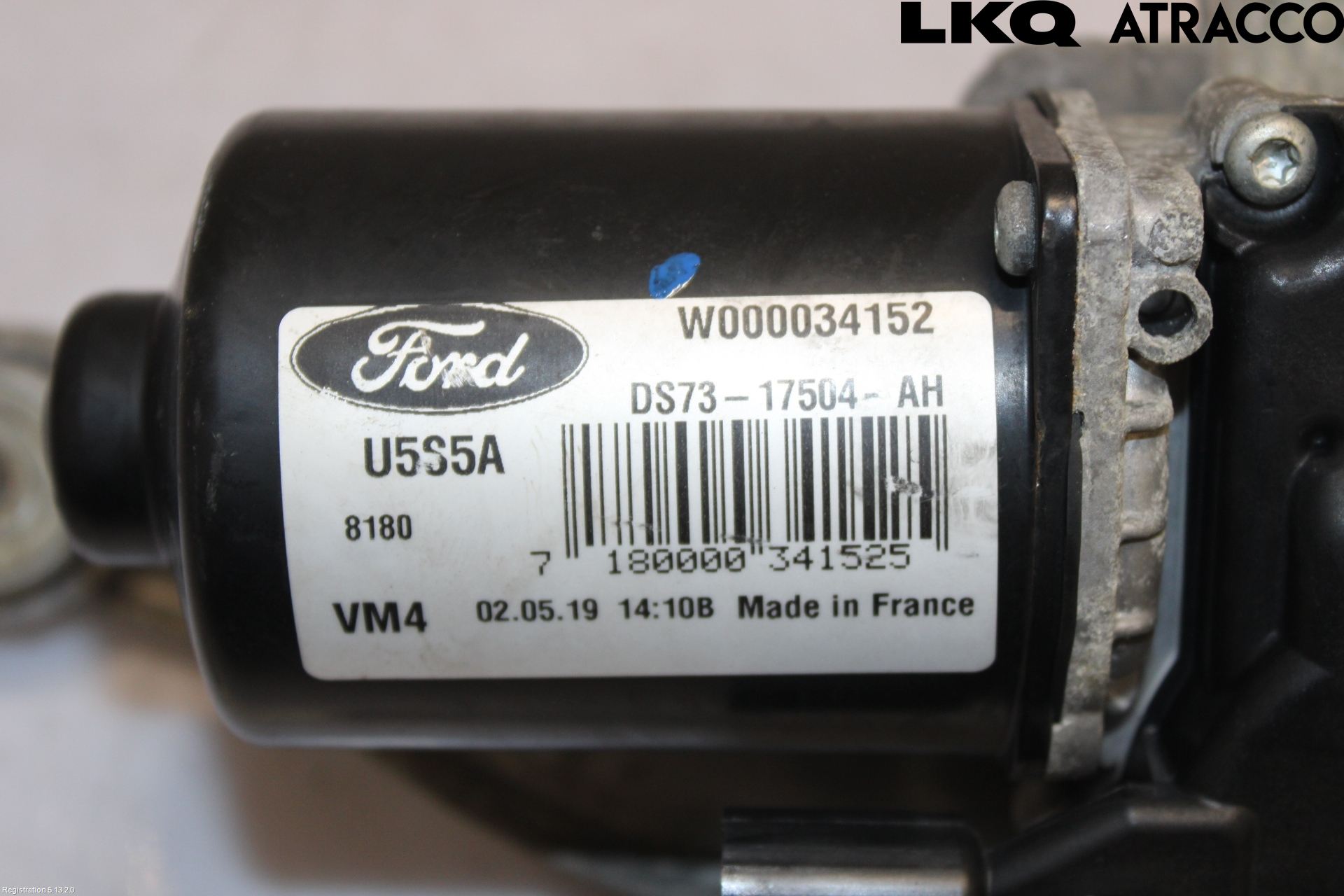 Ford MONDEO 15-22 Torkarmotor Vindruta