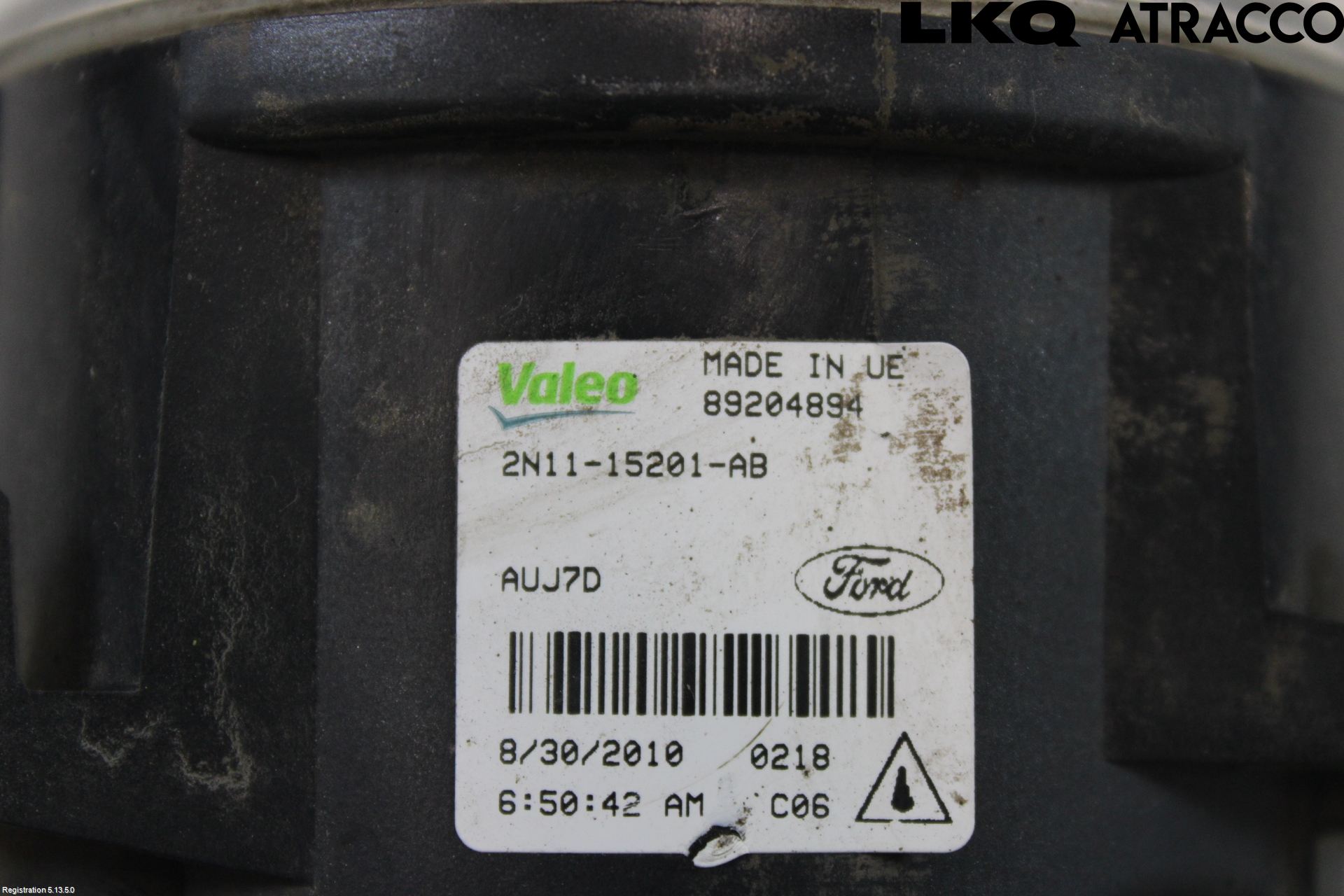 Ford FIESTA 09-12 Dimljus-Varselljus Fram