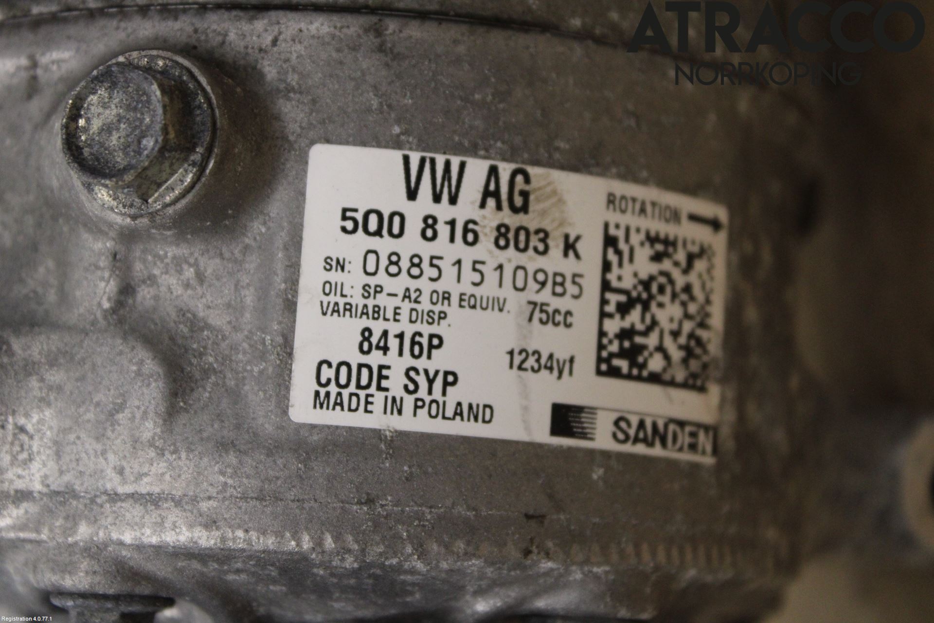 Volkswagen VW T-CROSS 19- Ac Kompressor