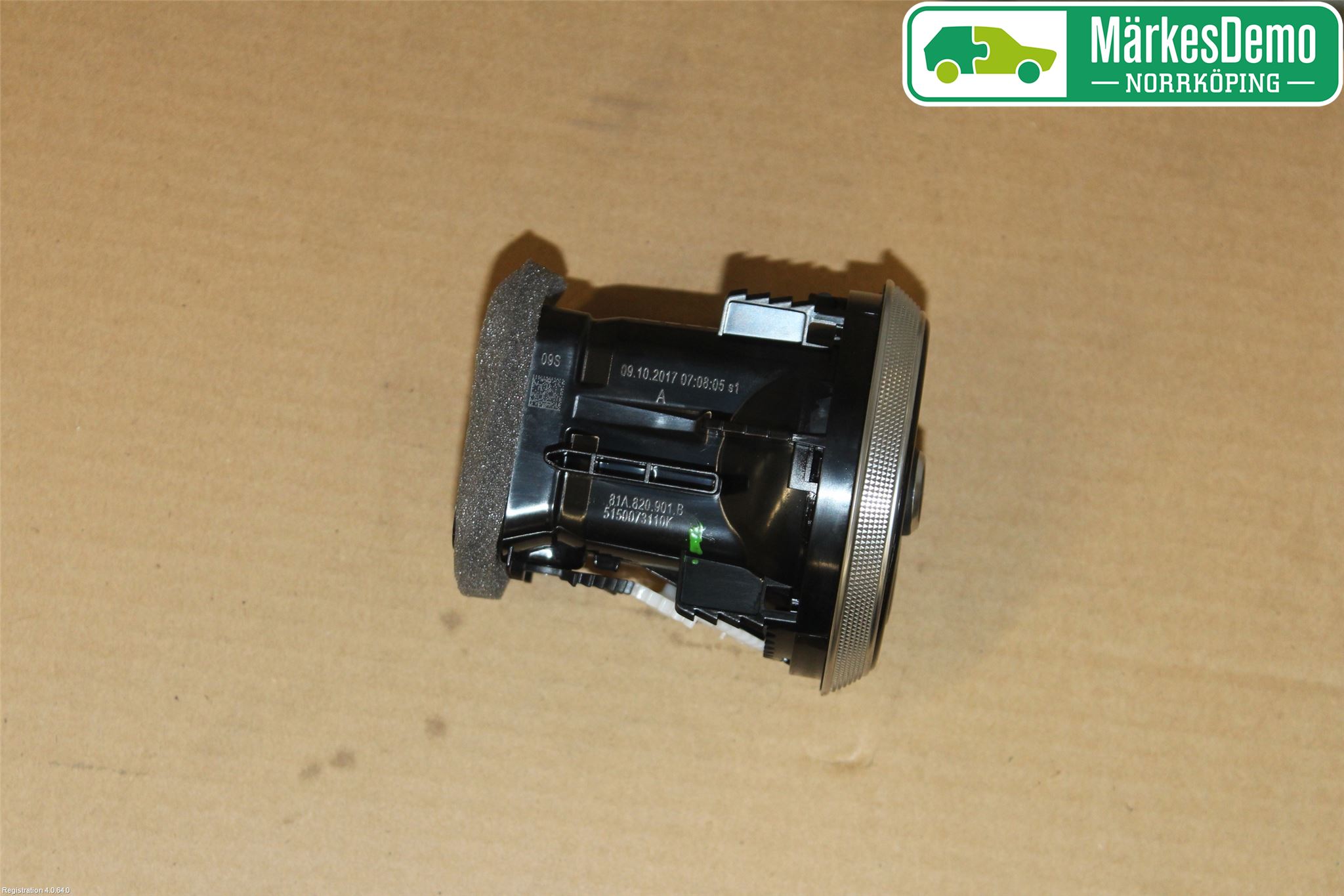 Audi A3/S3 8V 13-20 Defrosterkanal-Munstycke