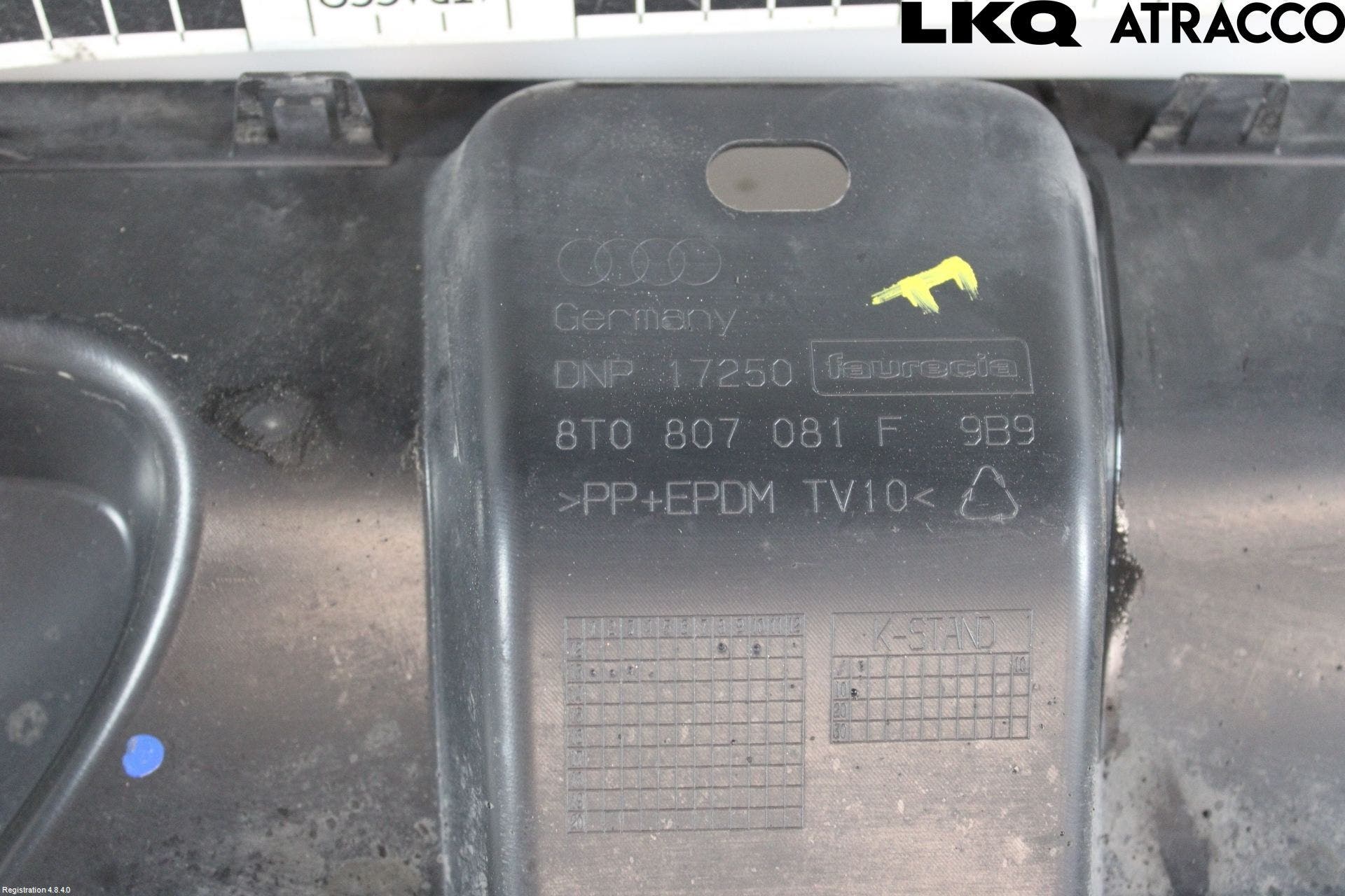 Audi A5 07-16 Täckplast Front