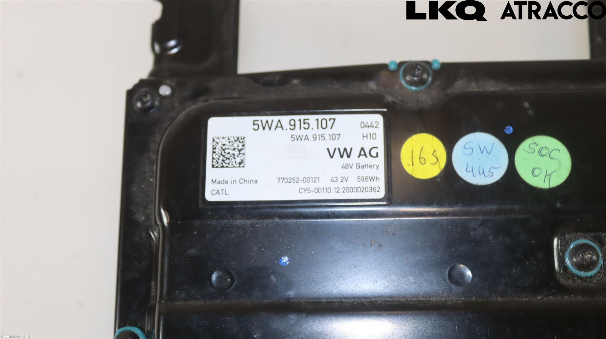 Volkswagen VW GOLF / E-GOLF VIII 20- Batteri Högspänning