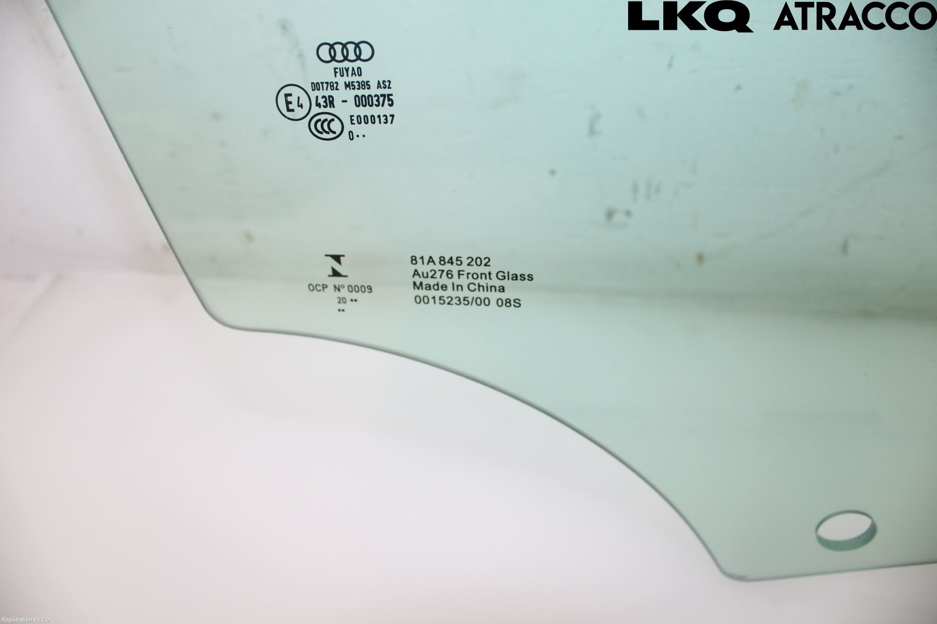 Audi Q2/SQ2 17- Dörruta Fram Höger