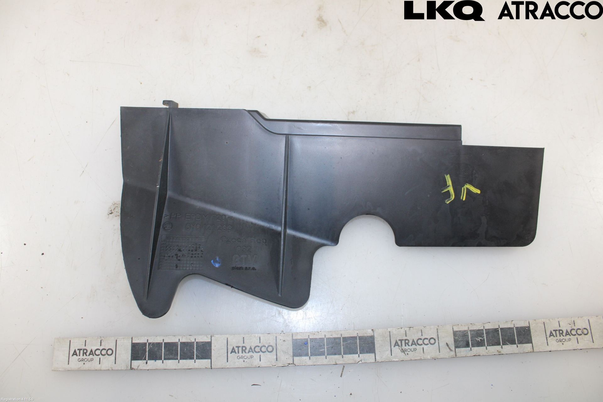 Skoda FABIA 99-07 Deflektor Plåt-Plast Kylning