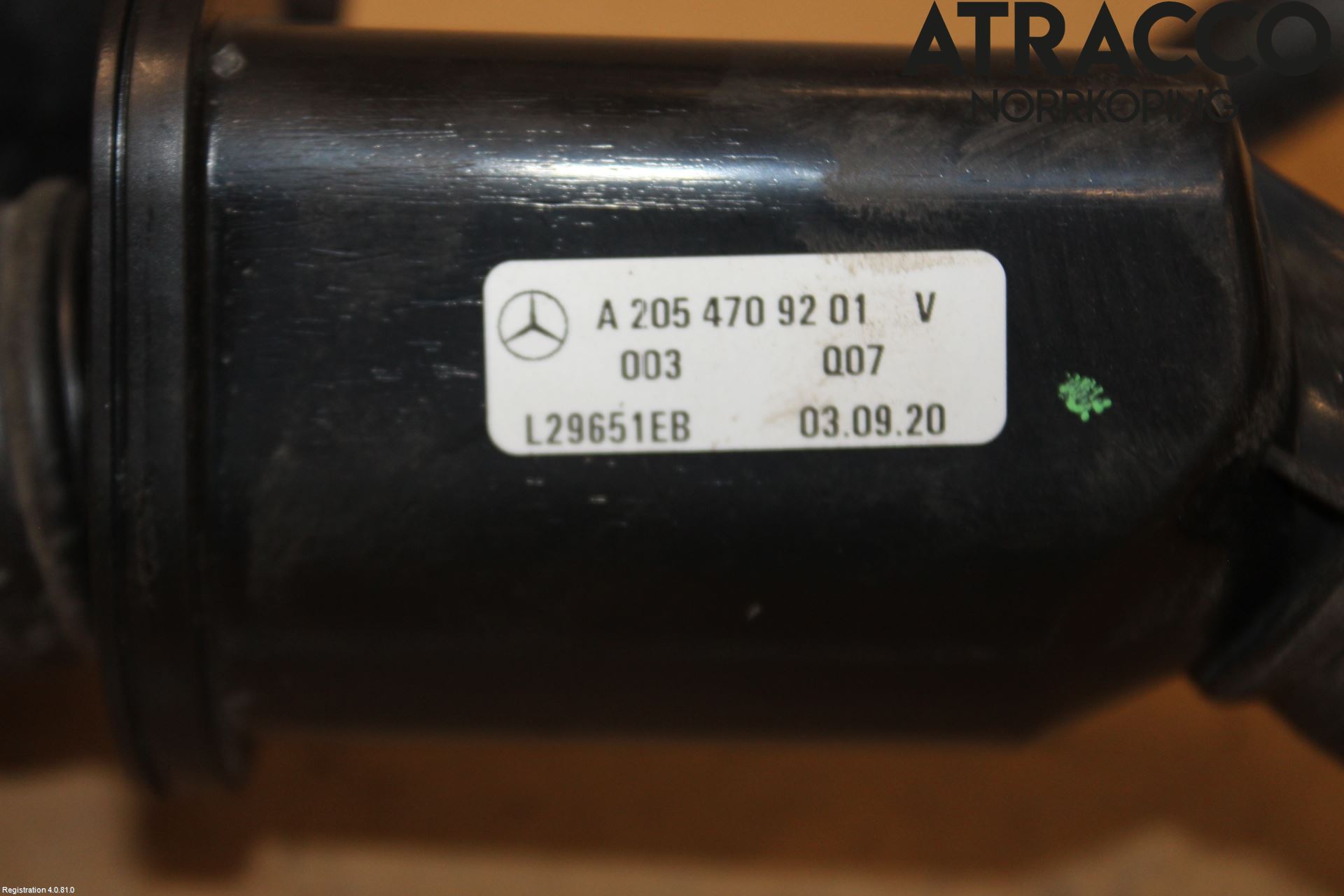Mercedes-Benz MB C-KLASS (W205) 14-21 Bränslepåfyllnrör-Slang