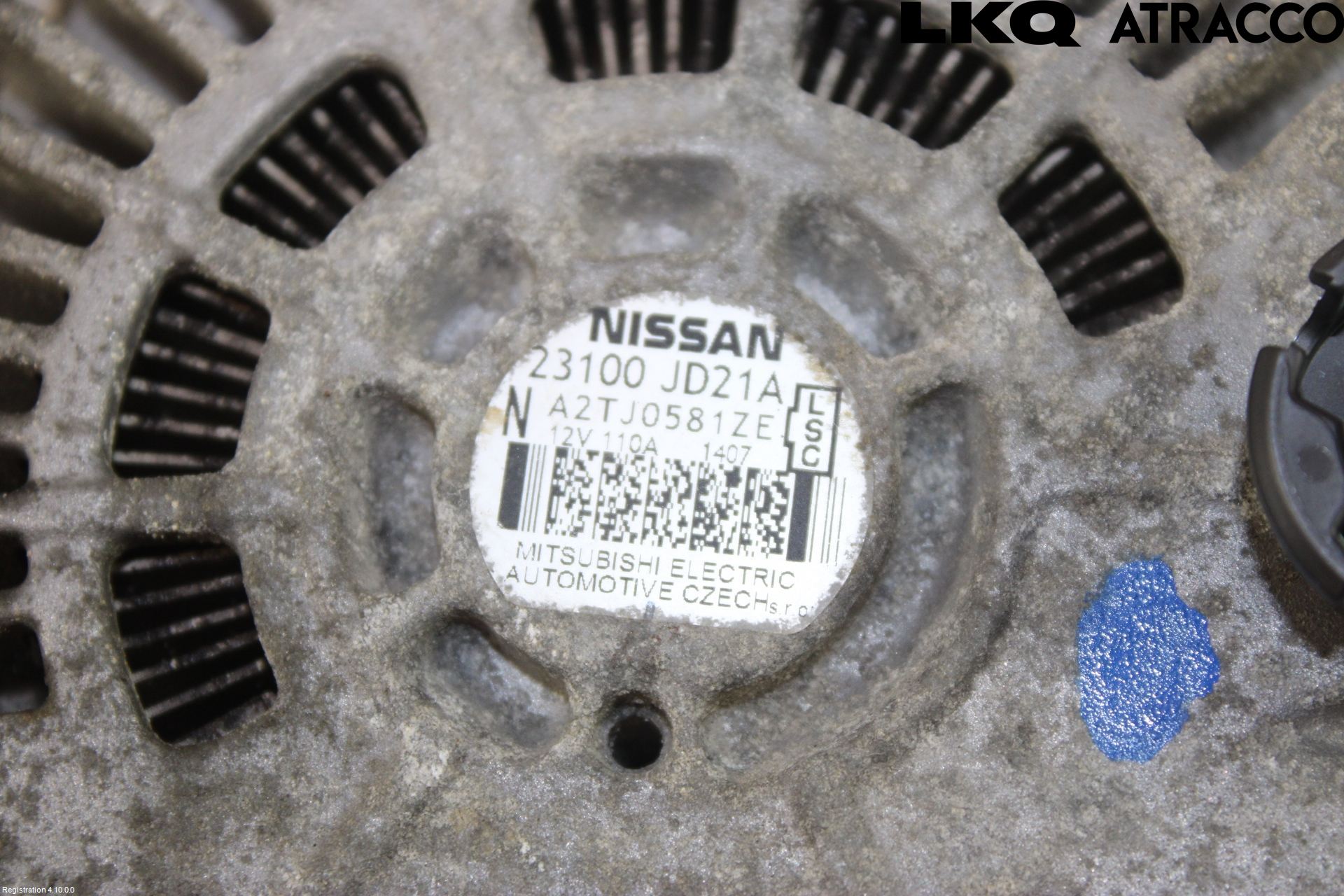 Nissan QASHQAI+2  10-14 Generator