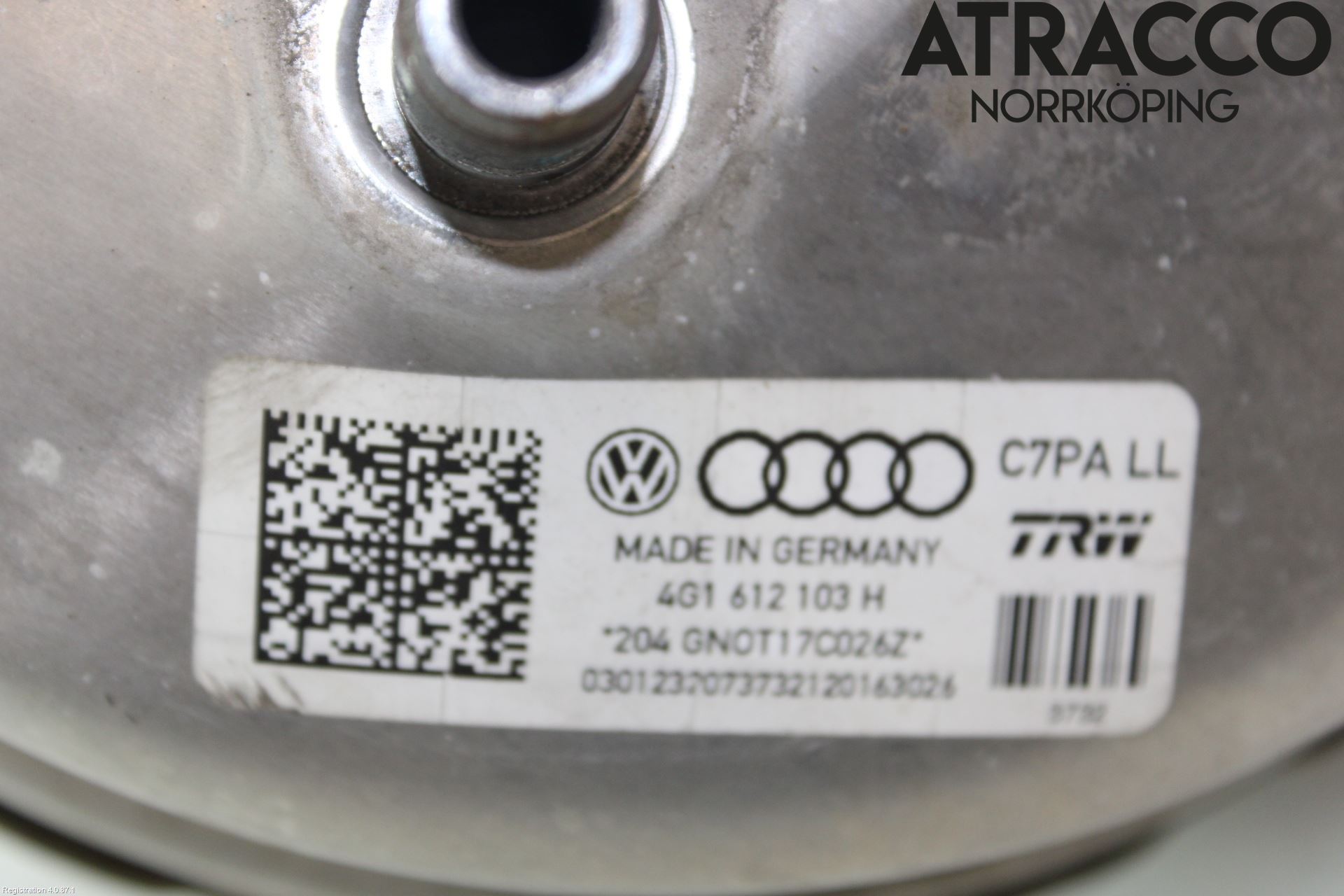 Audi A6/S6 4G 11-18 Bromsservo