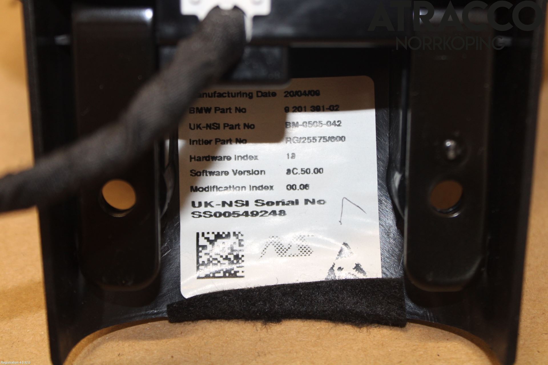 Mini COUPE R56 05-14 Instrument Varvr