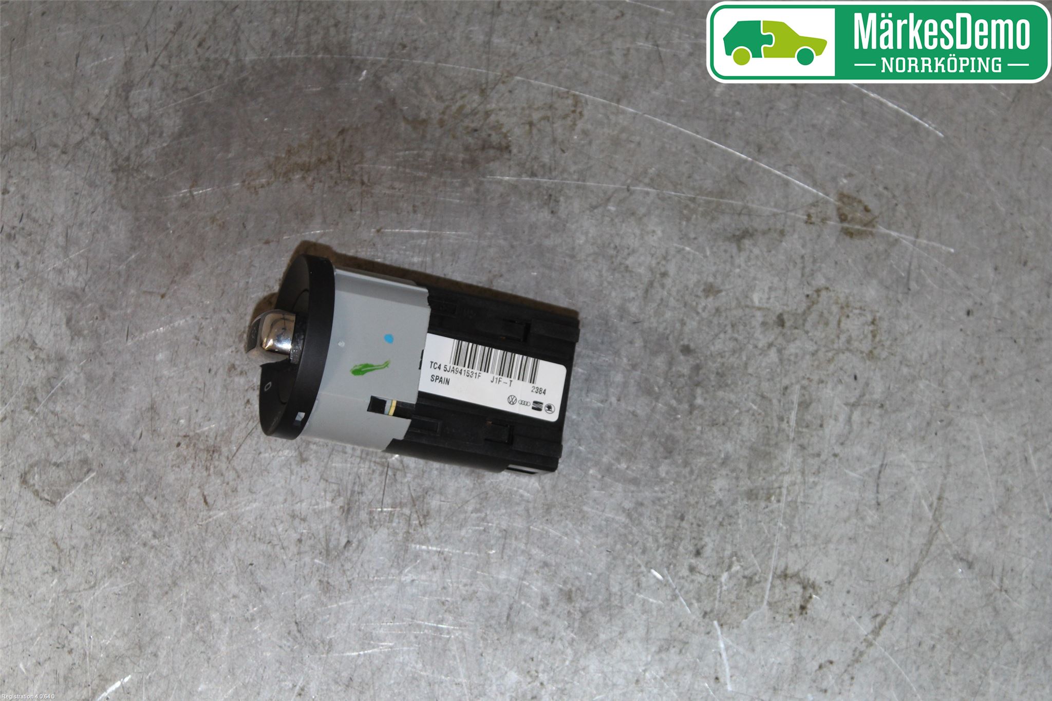 Skoda RAPID Strömställare Ljus