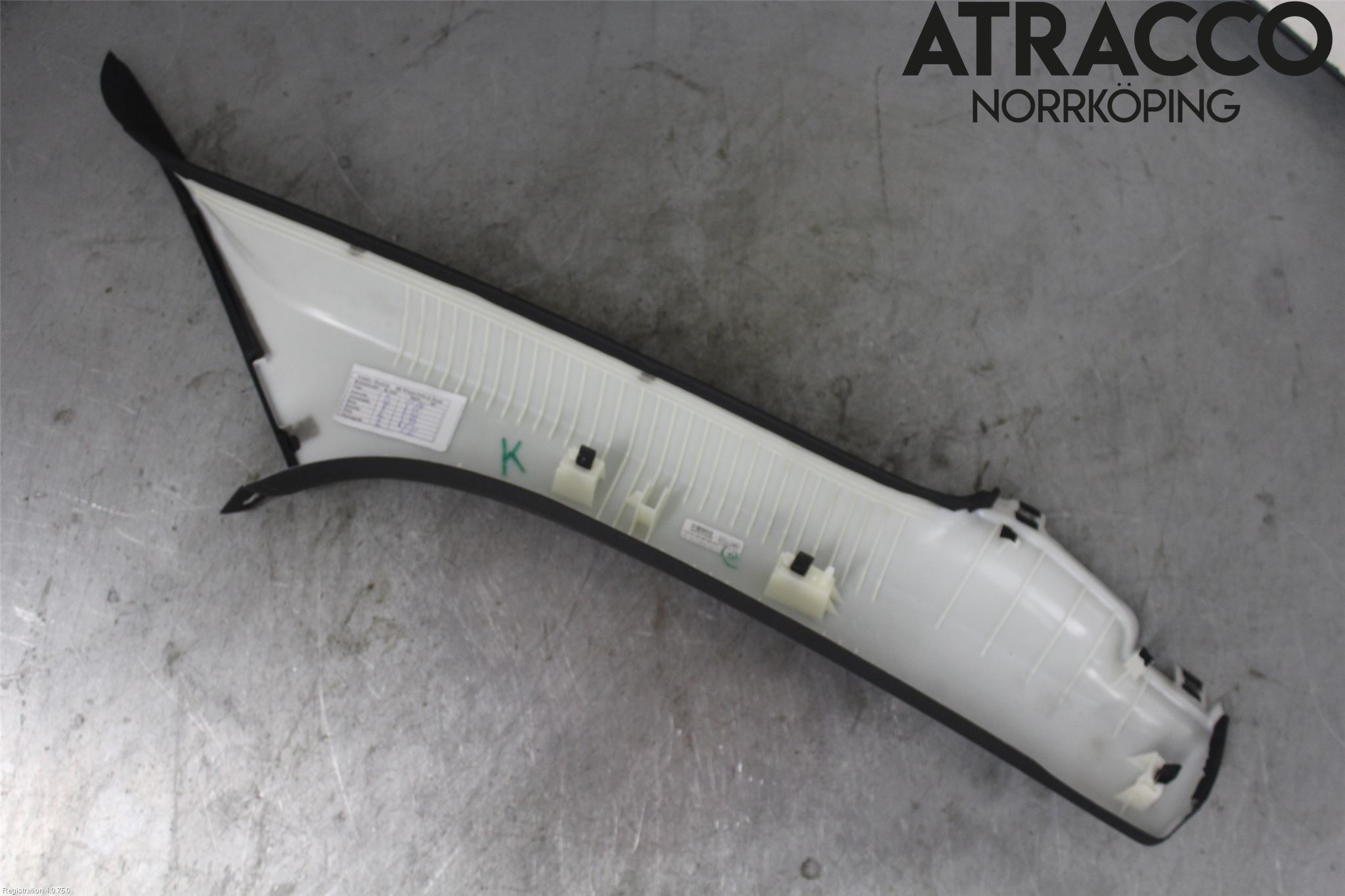 Audi R8 Inr Plastd A-B-C Stolpe