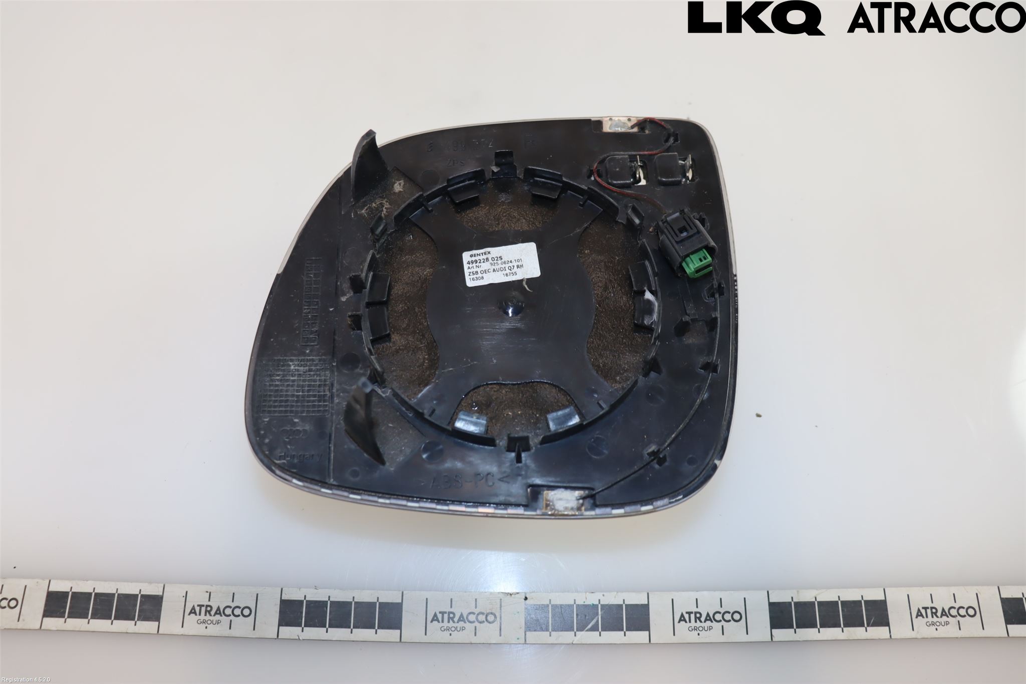 Audi Q7/SQ7 Spegelglas Hö
