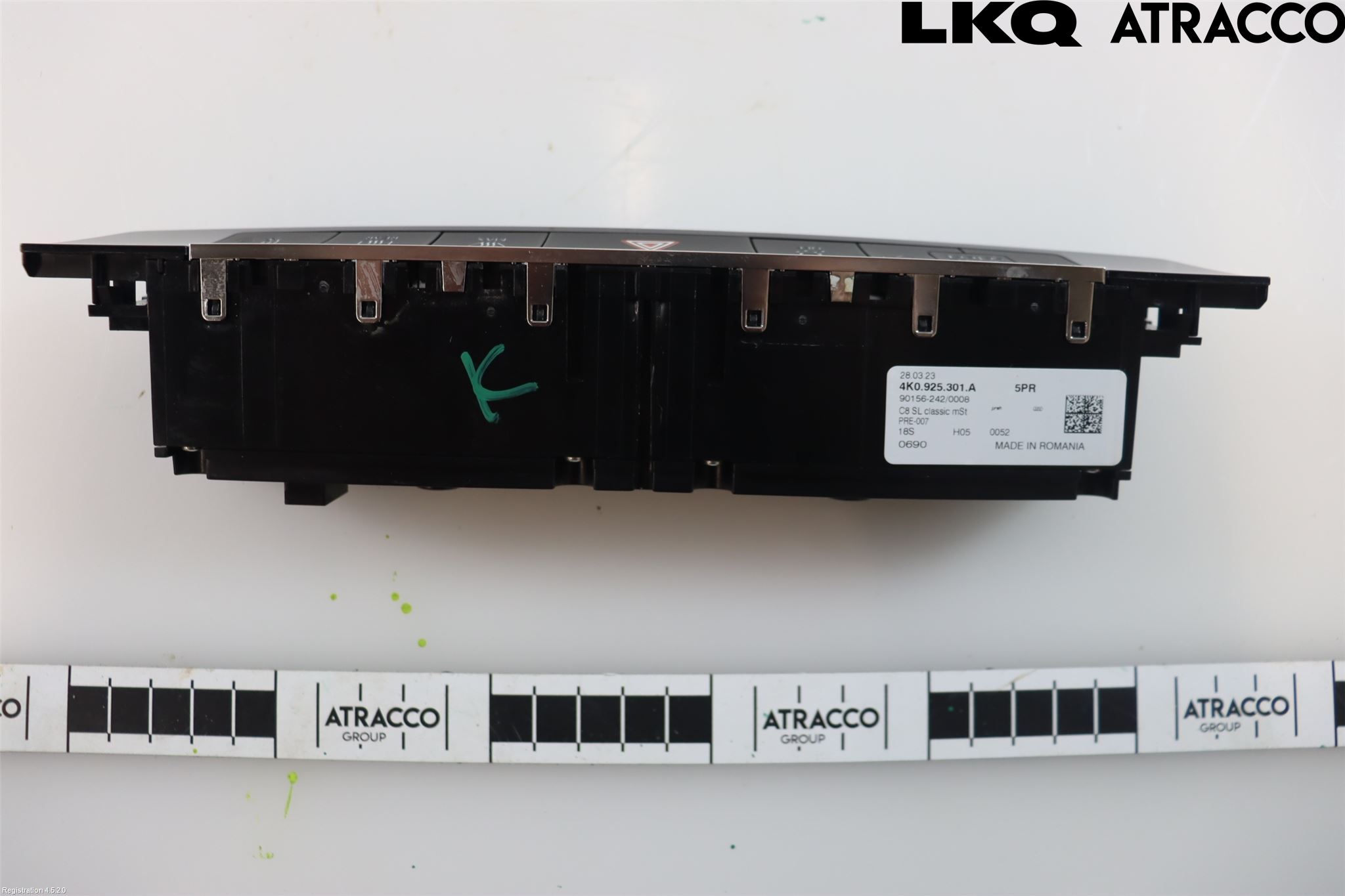 Audi A6 F2/C8 19- Strömställare Multifunktion