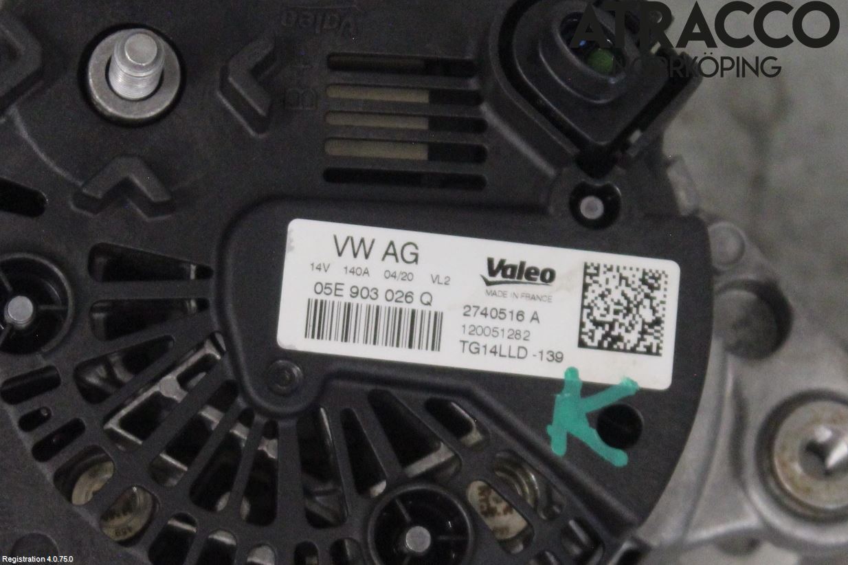 Volkswagen VW T-ROC 18- Generator