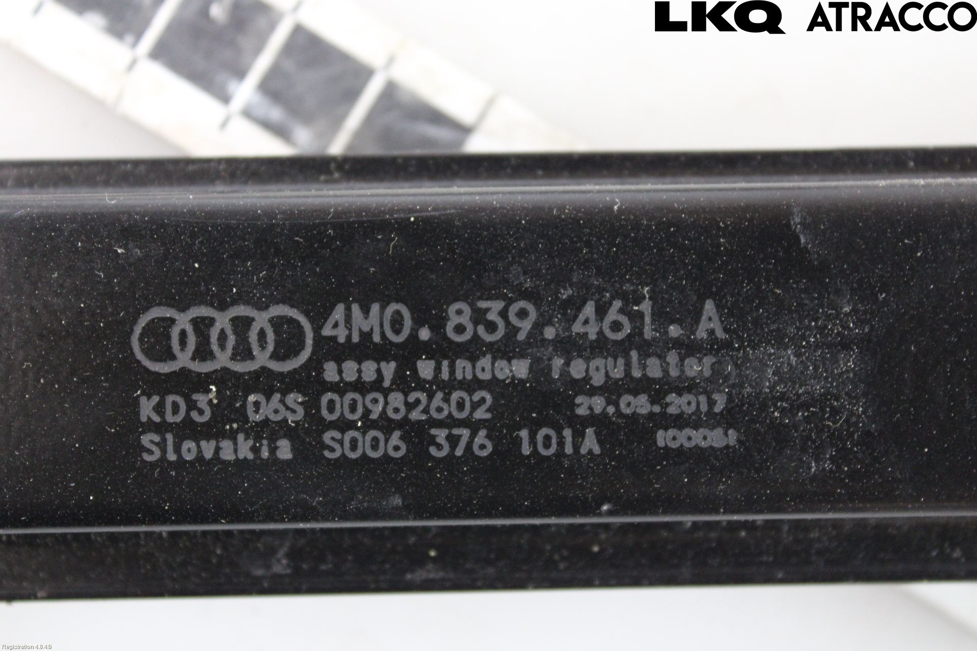 Audi Q7/SQ7 Fönsterhiss El Kompl