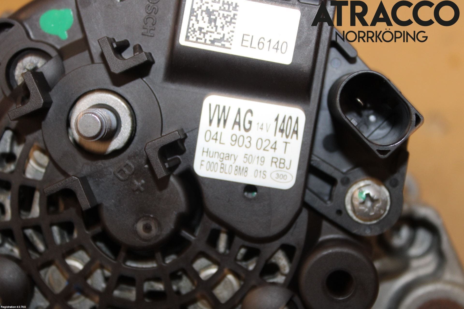 Volkswagen VW PASSAT 15-19 Generator