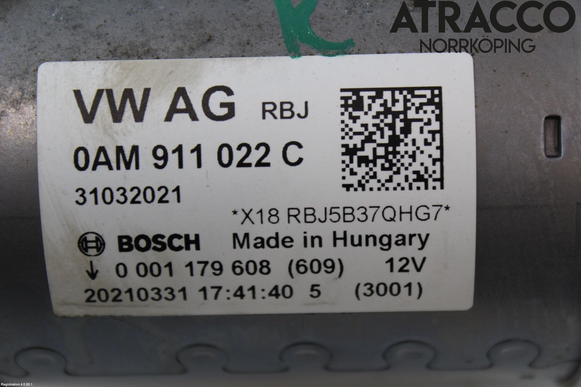 Seat LEON 20- Startmotor