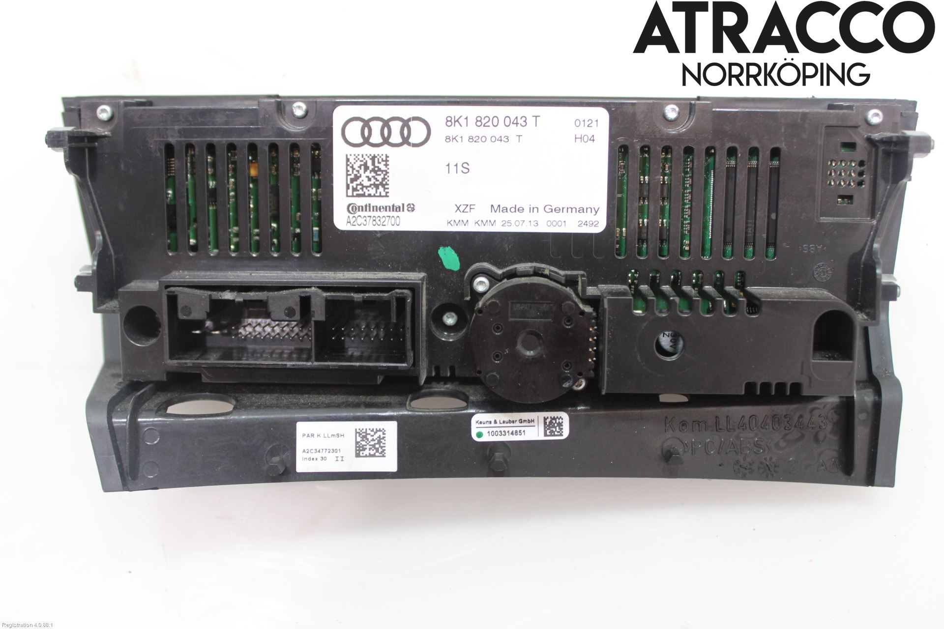 Audi A4 12-15 Värmereglage