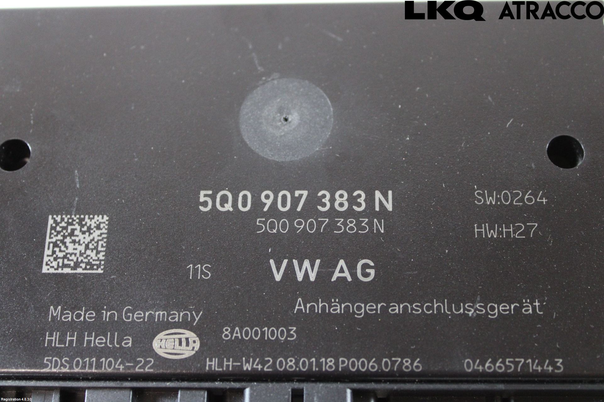 Volkswagen VW PASSAT 15-19 Styrenhet Dragkrok
