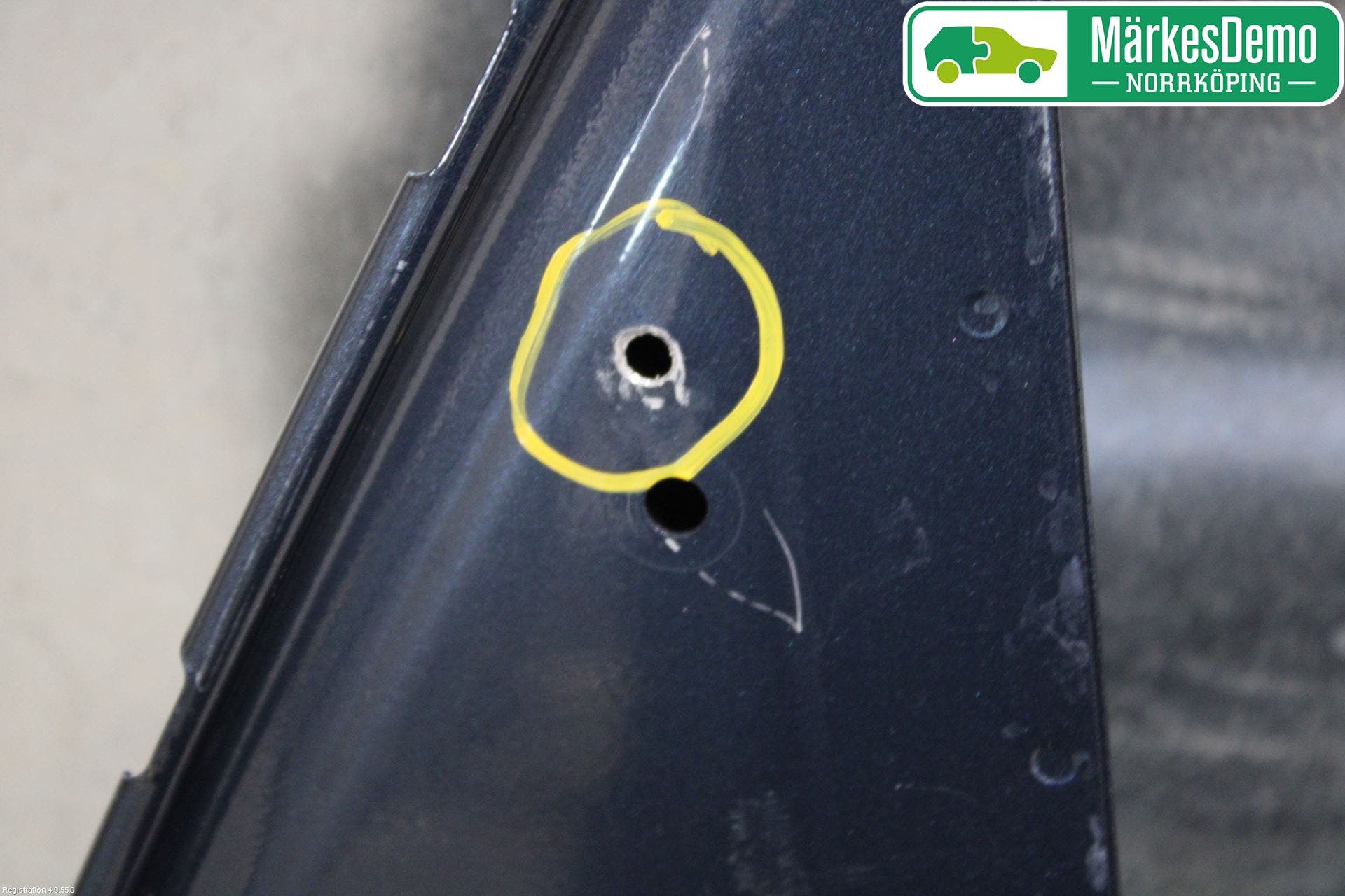 Volvo V50 04-07 Dörr Bak Höger