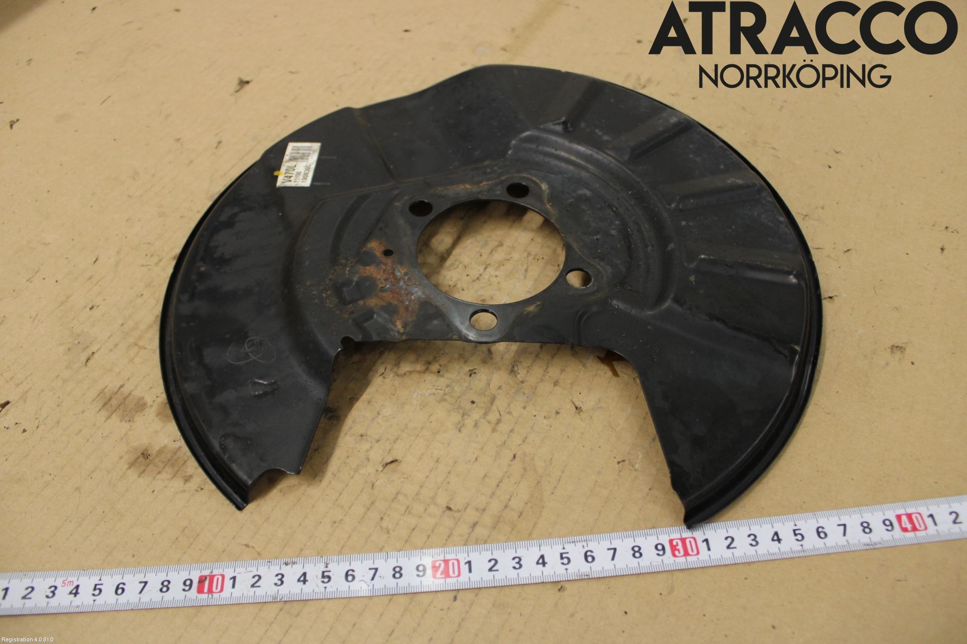 Toyota RAV4 19- Bromssköld Bak