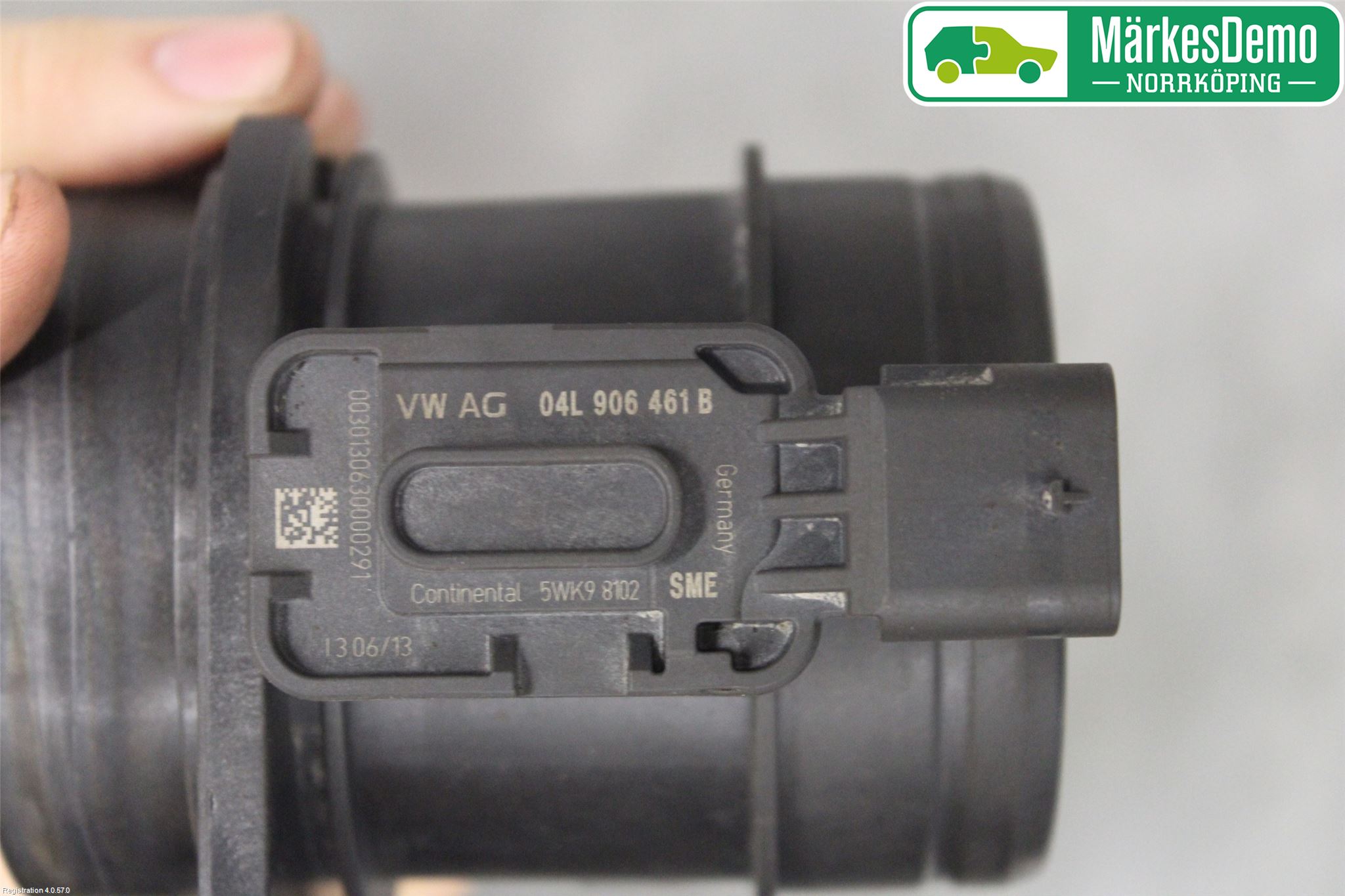 Audi A3/S3 8V 13-20 Injluftmassamätare