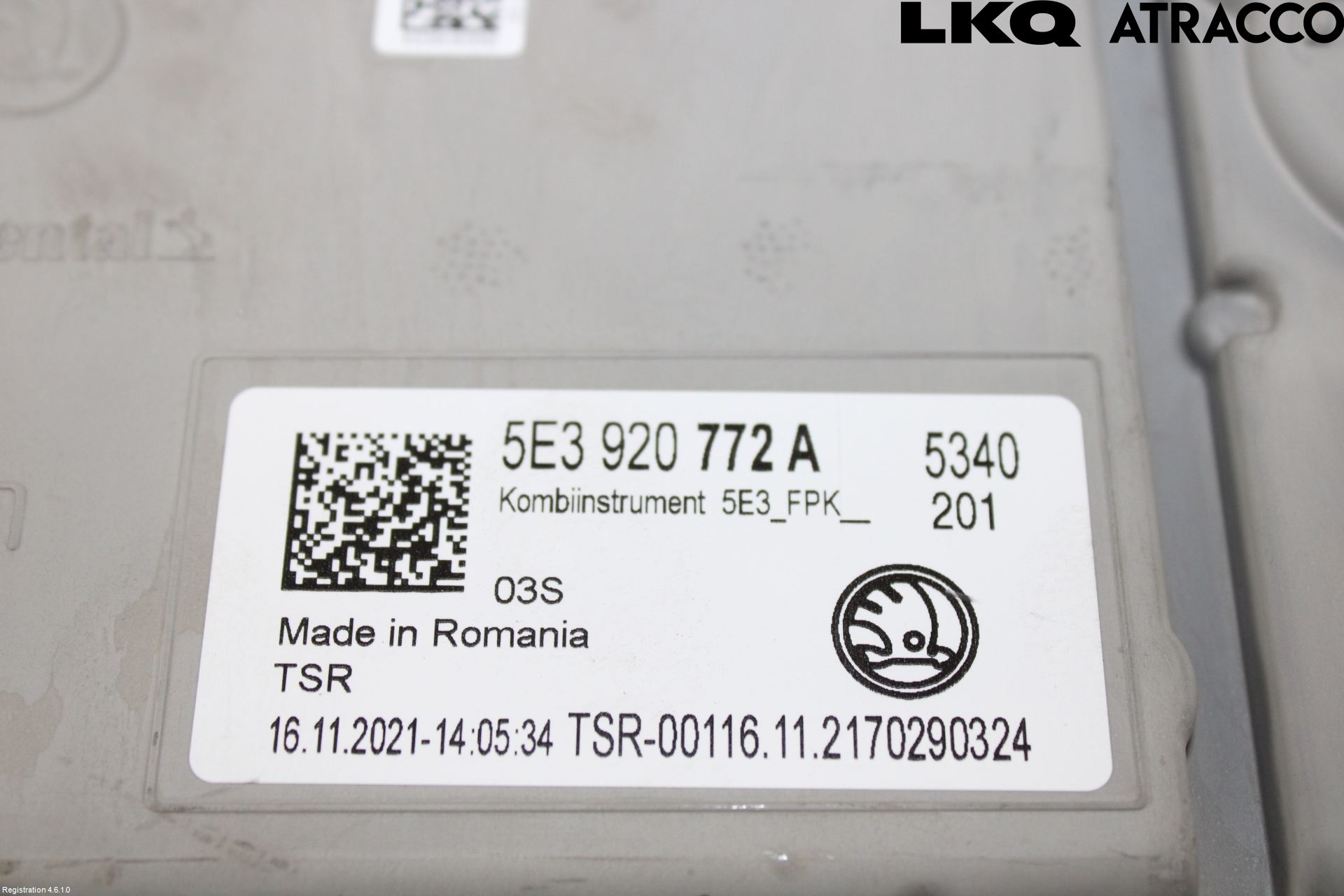 Skoda OCTAVIA (NX) 20- Instrument Komb