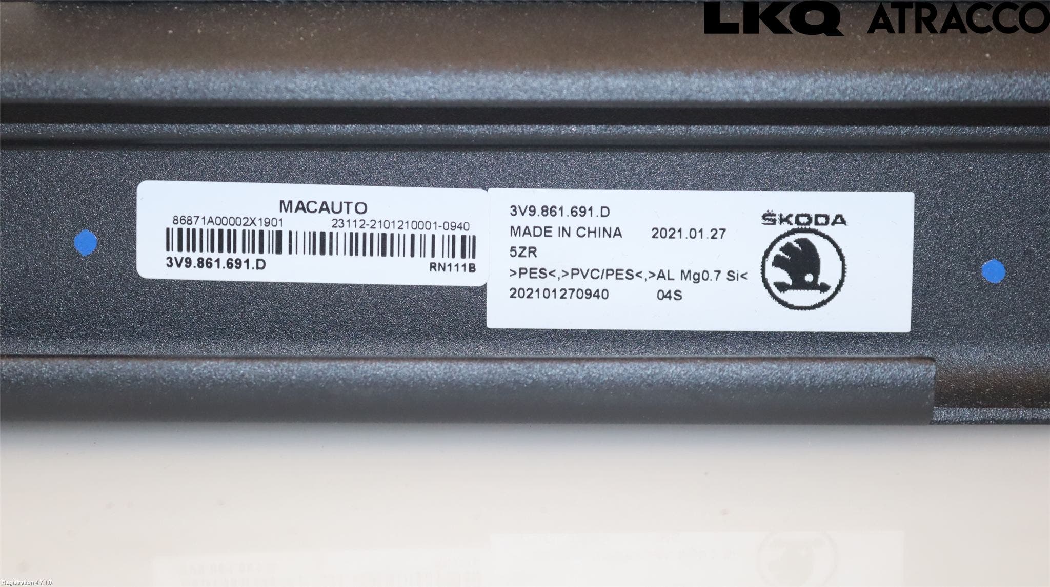 Skoda SUPERB 16-24 Lastnät