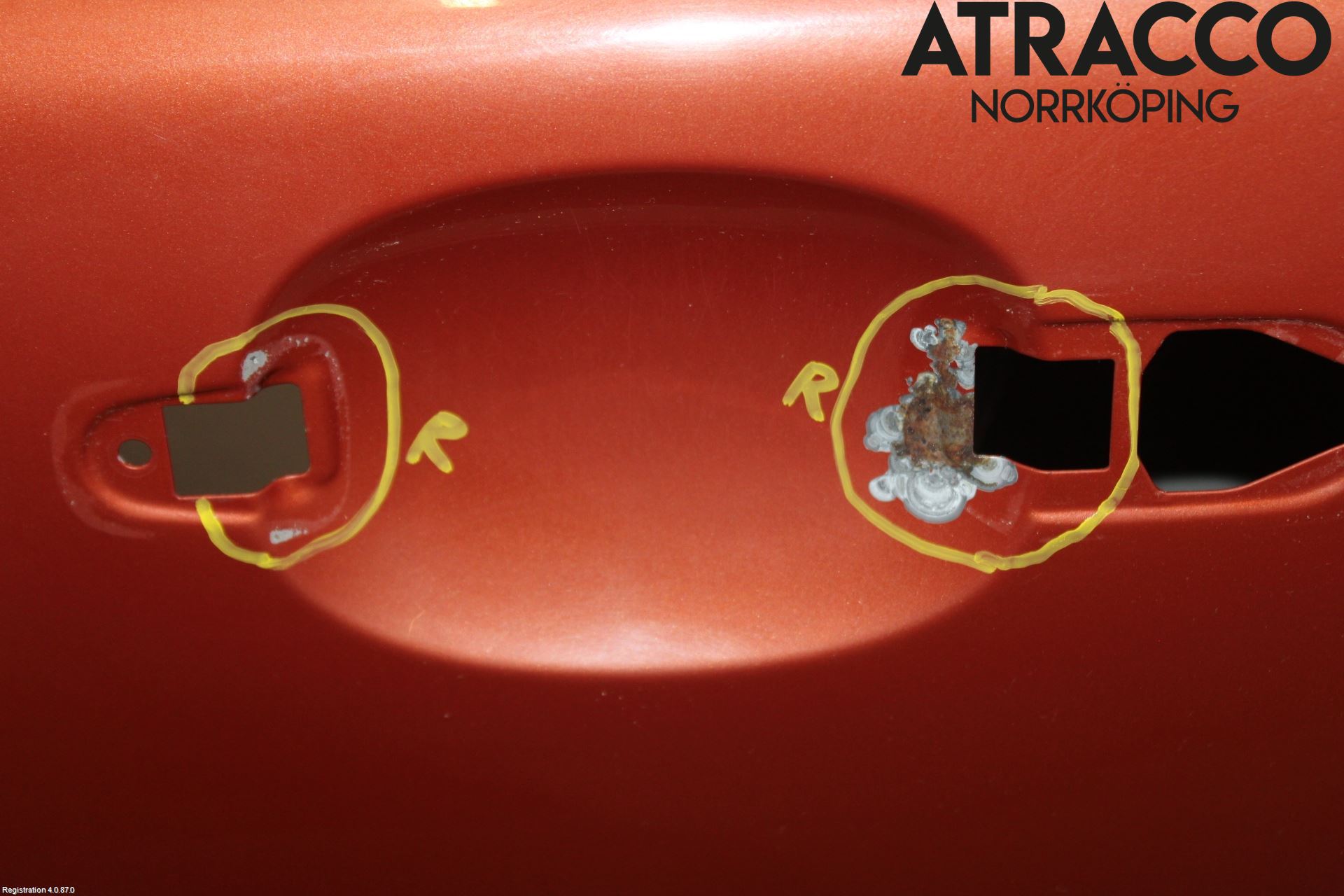 Volvo V50 08-12 Dörr Fram Vänster