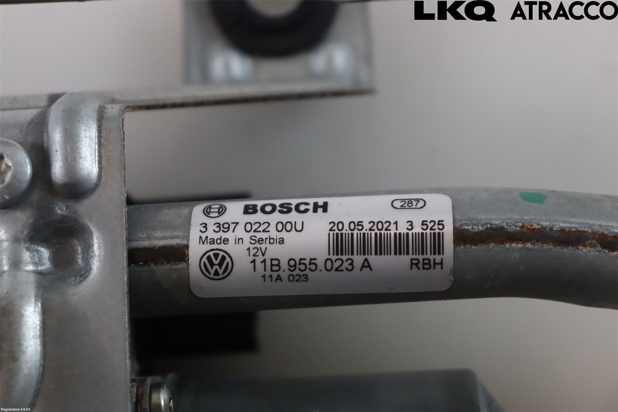 Volkswagen VW ID.4 21- Torkarmekanism Vindruta