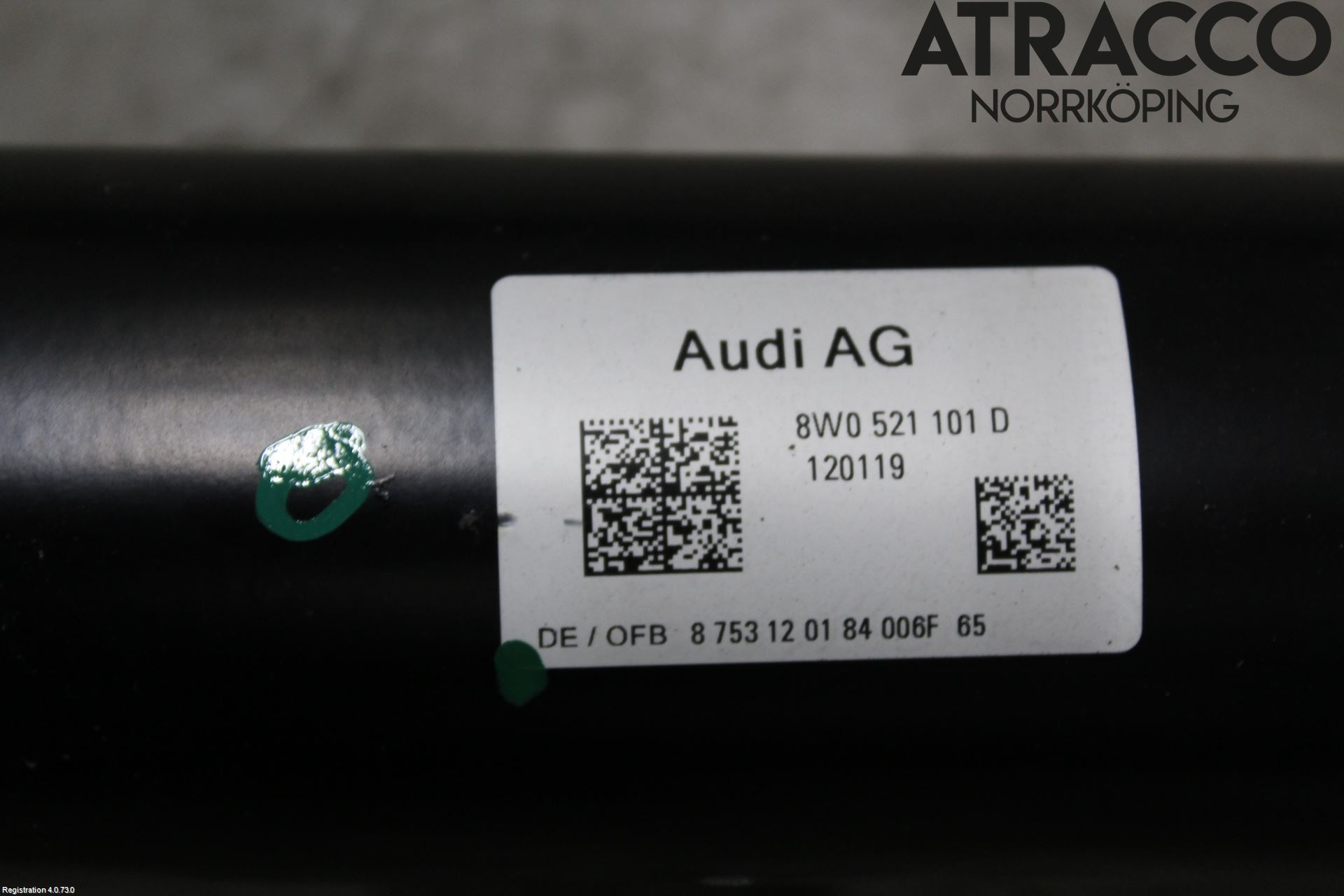 Audi A5 17- Mellanaxel Komp