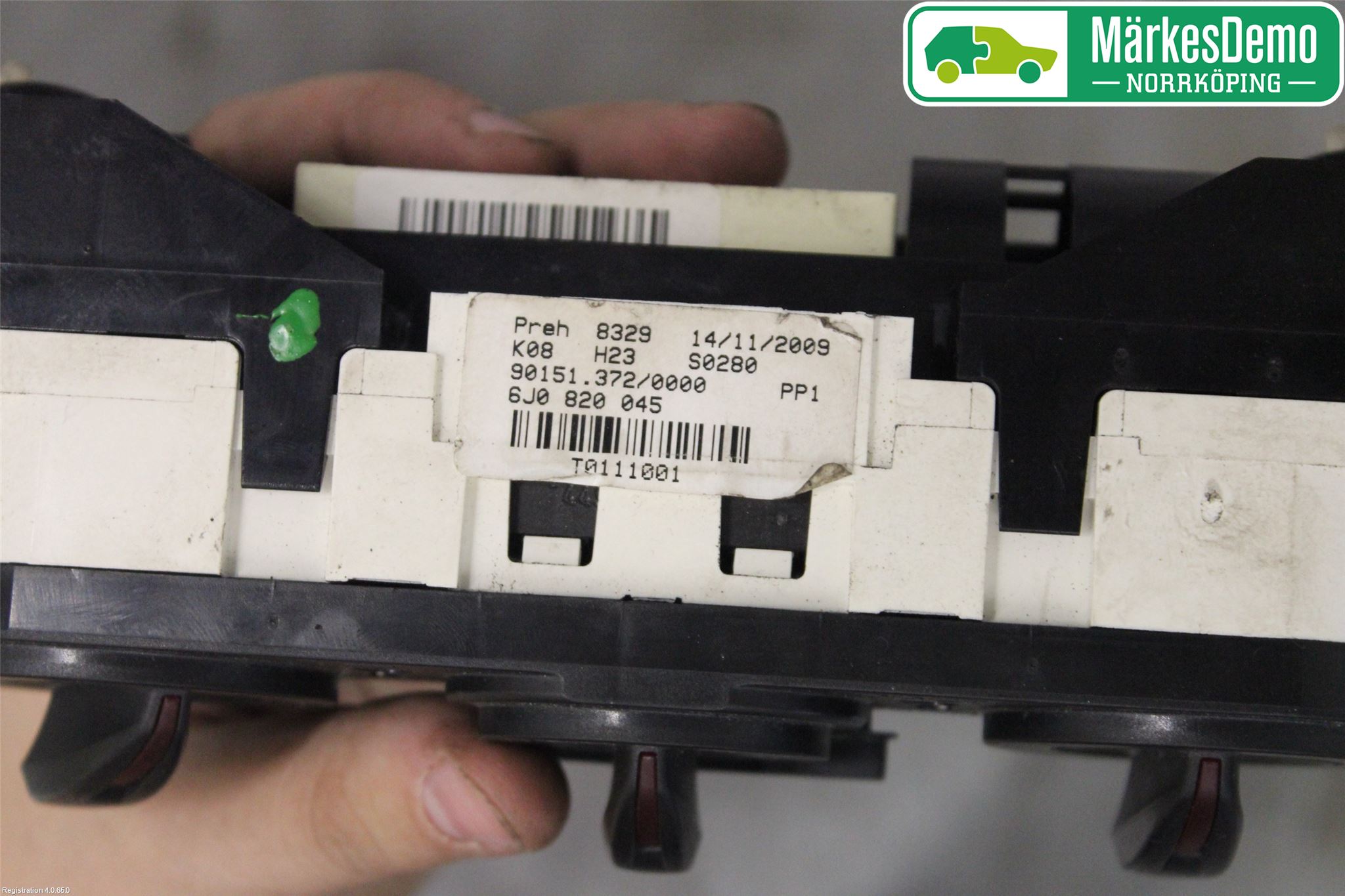 Seat IBIZA IV 08-16 Värmereglage