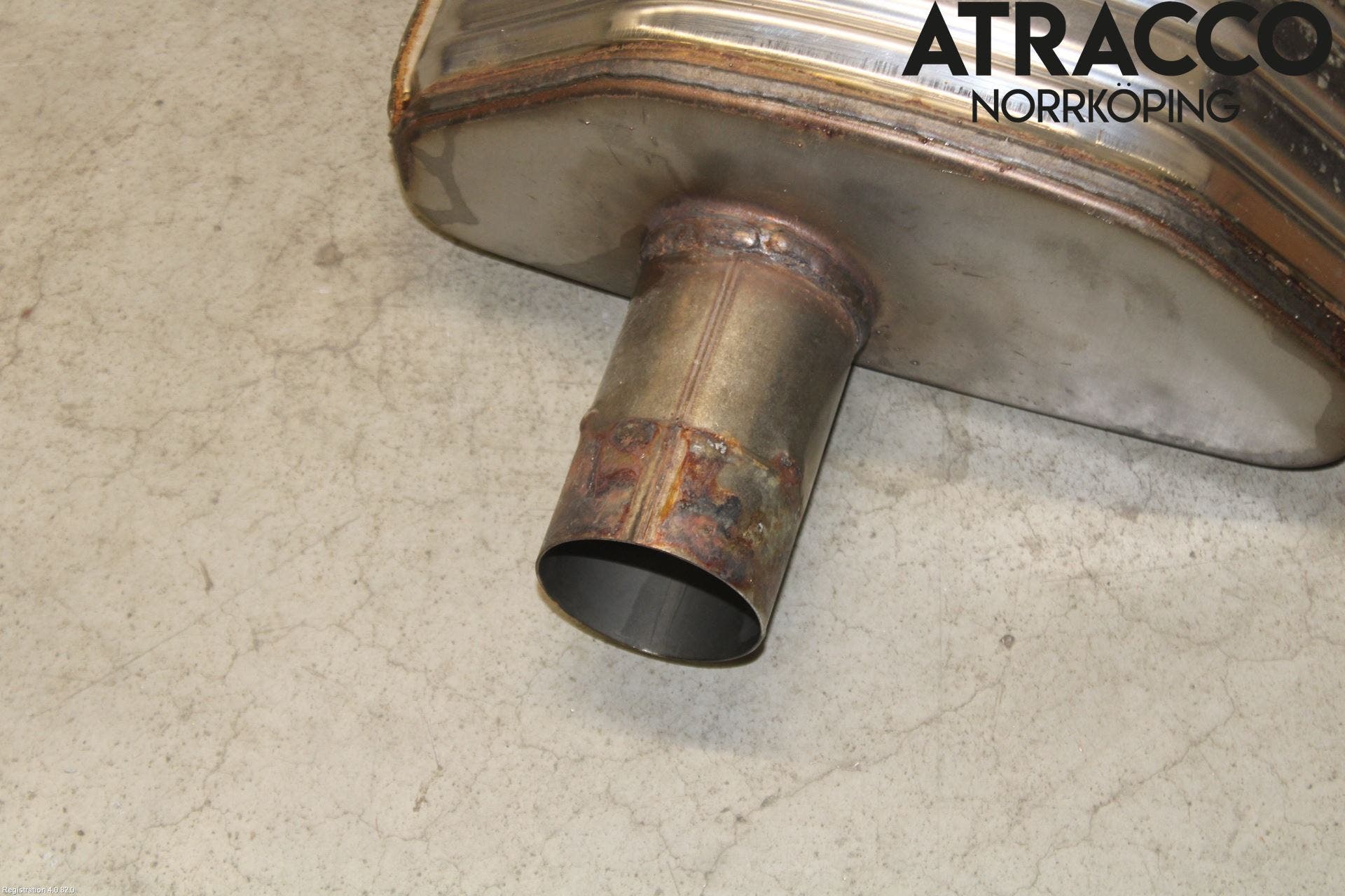 Audi A5 17- Avgas Mellandämpare