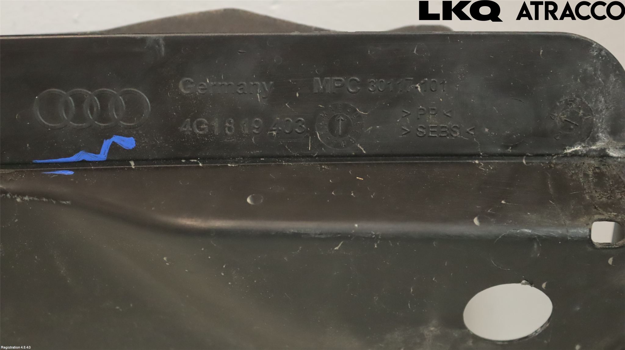 Audi A6/S6 4G 11-18 Torpedplåt-Torpedplast