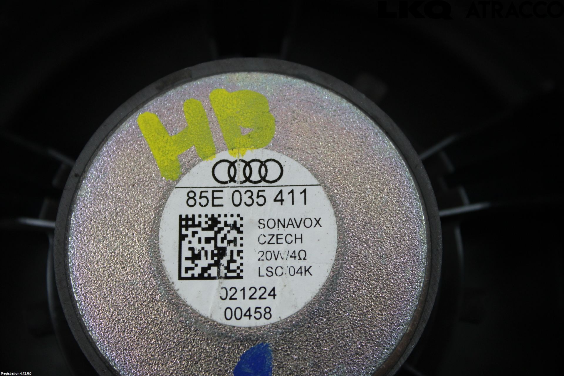Audi Q6 E-TRON CN 24- Högtalare