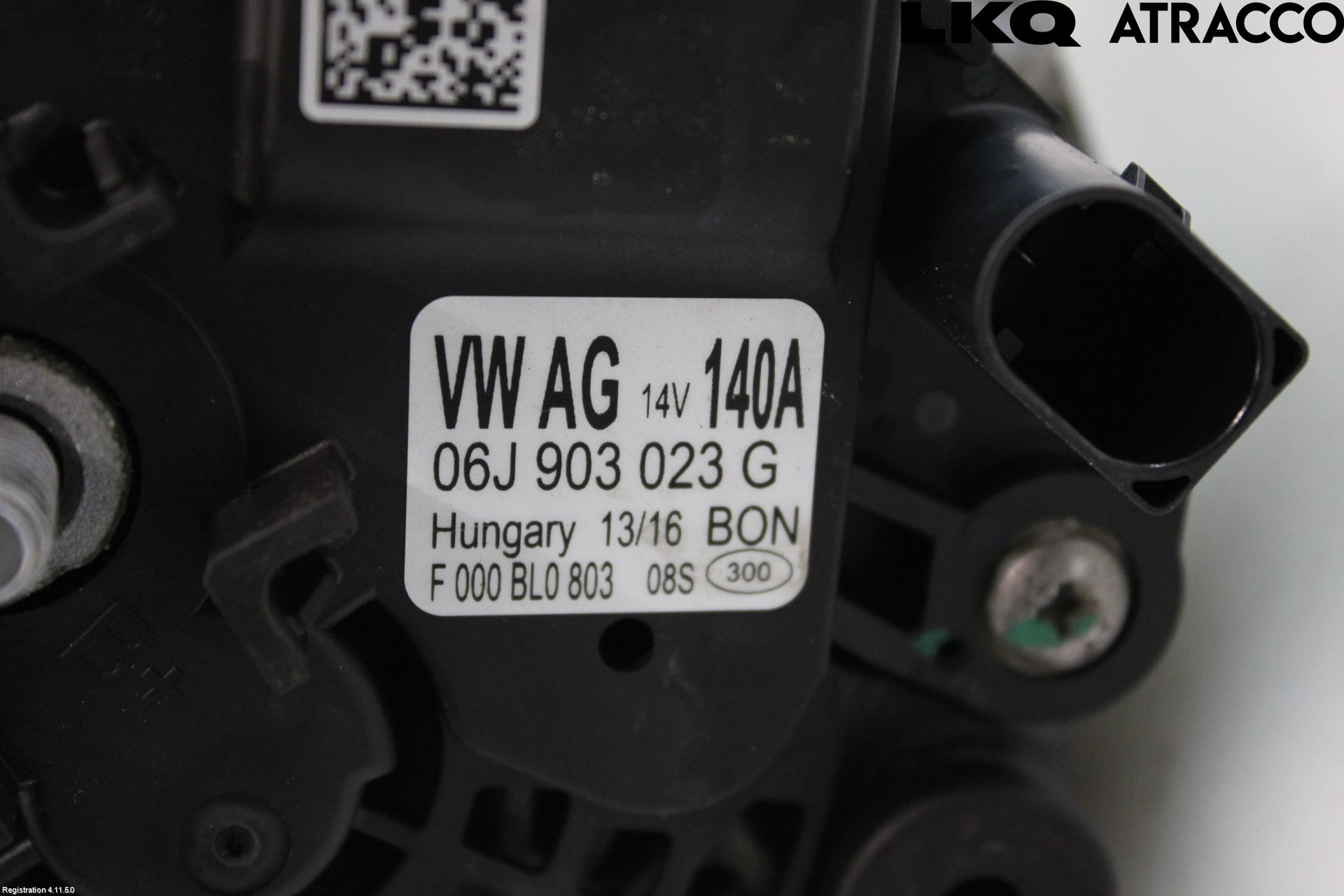 Volkswagen VW TIGUAN 16-24 Generator