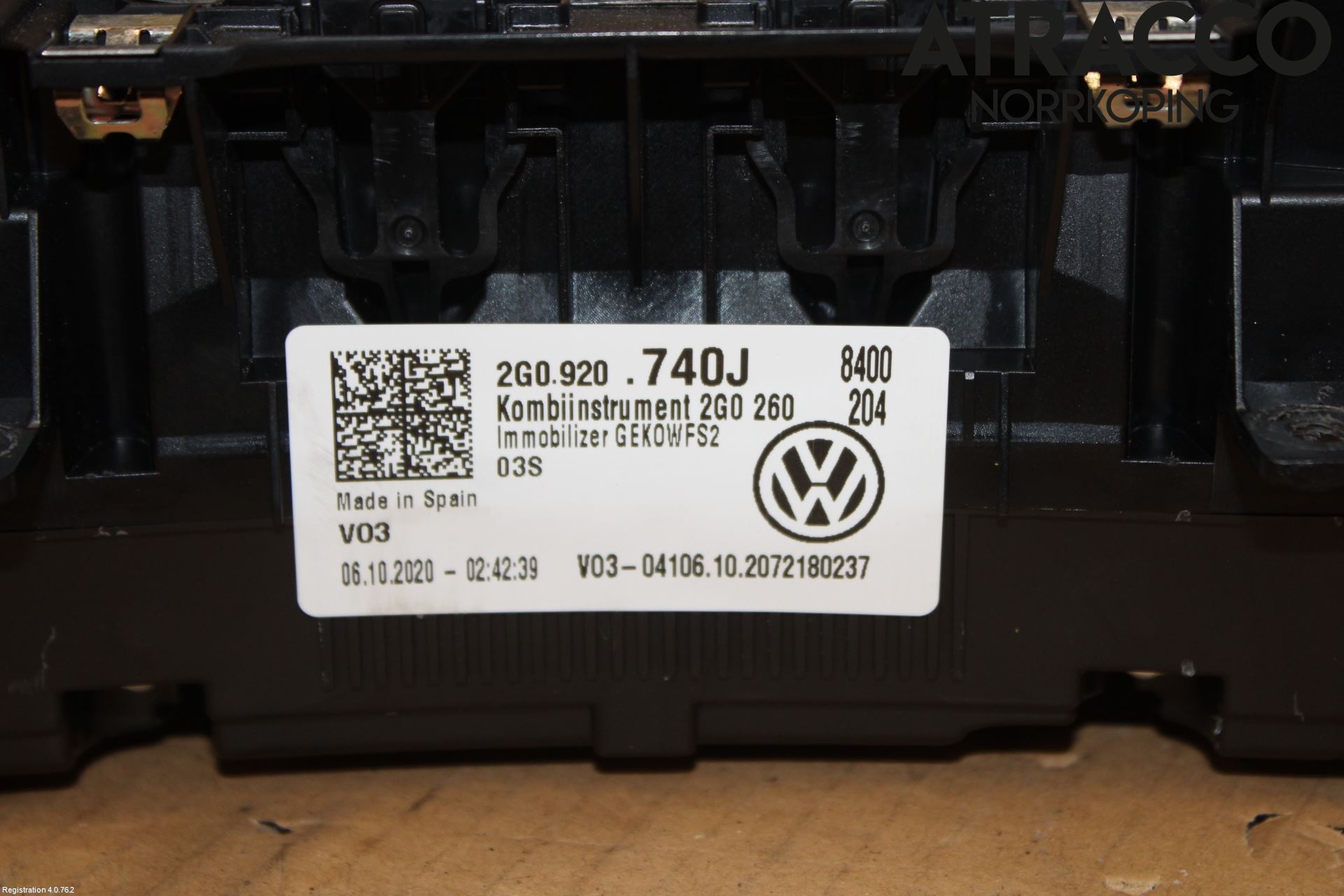 Volkswagen VW T-CROSS 19- Instrument Komb